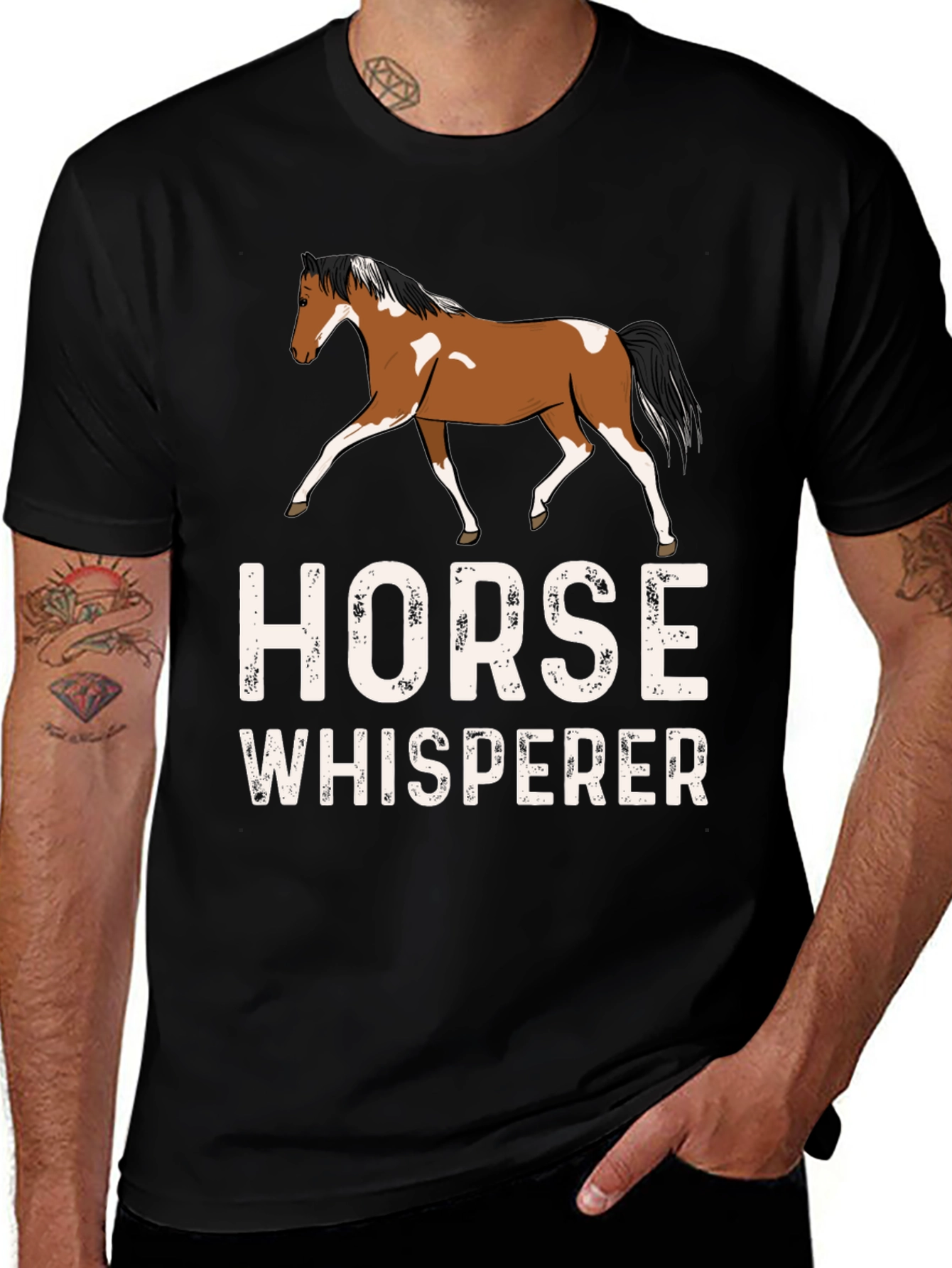 Horse Whisperer Graphic Tee - Equestrian Lover Shirt