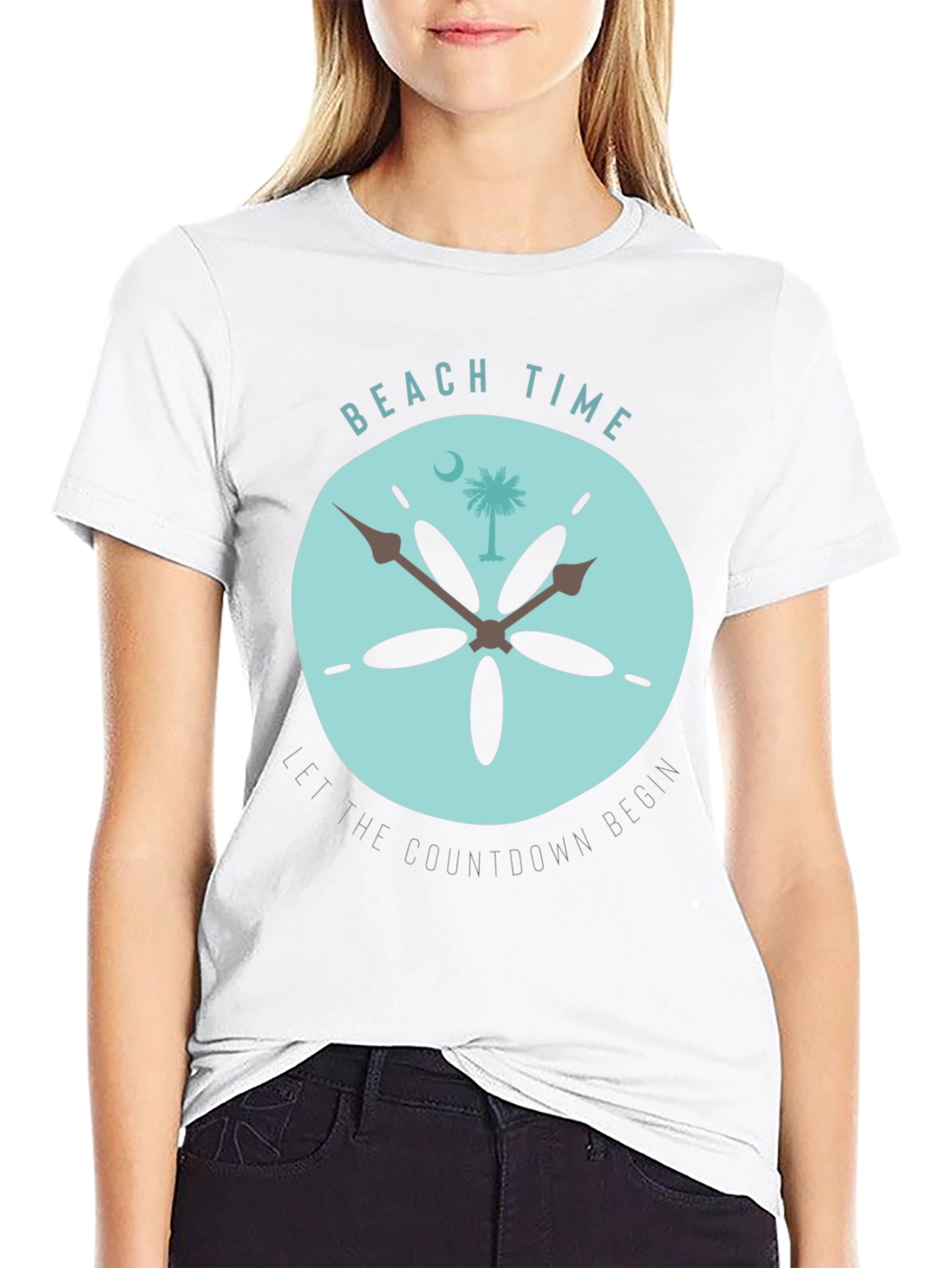 Beach Time Countdown T-Shirt