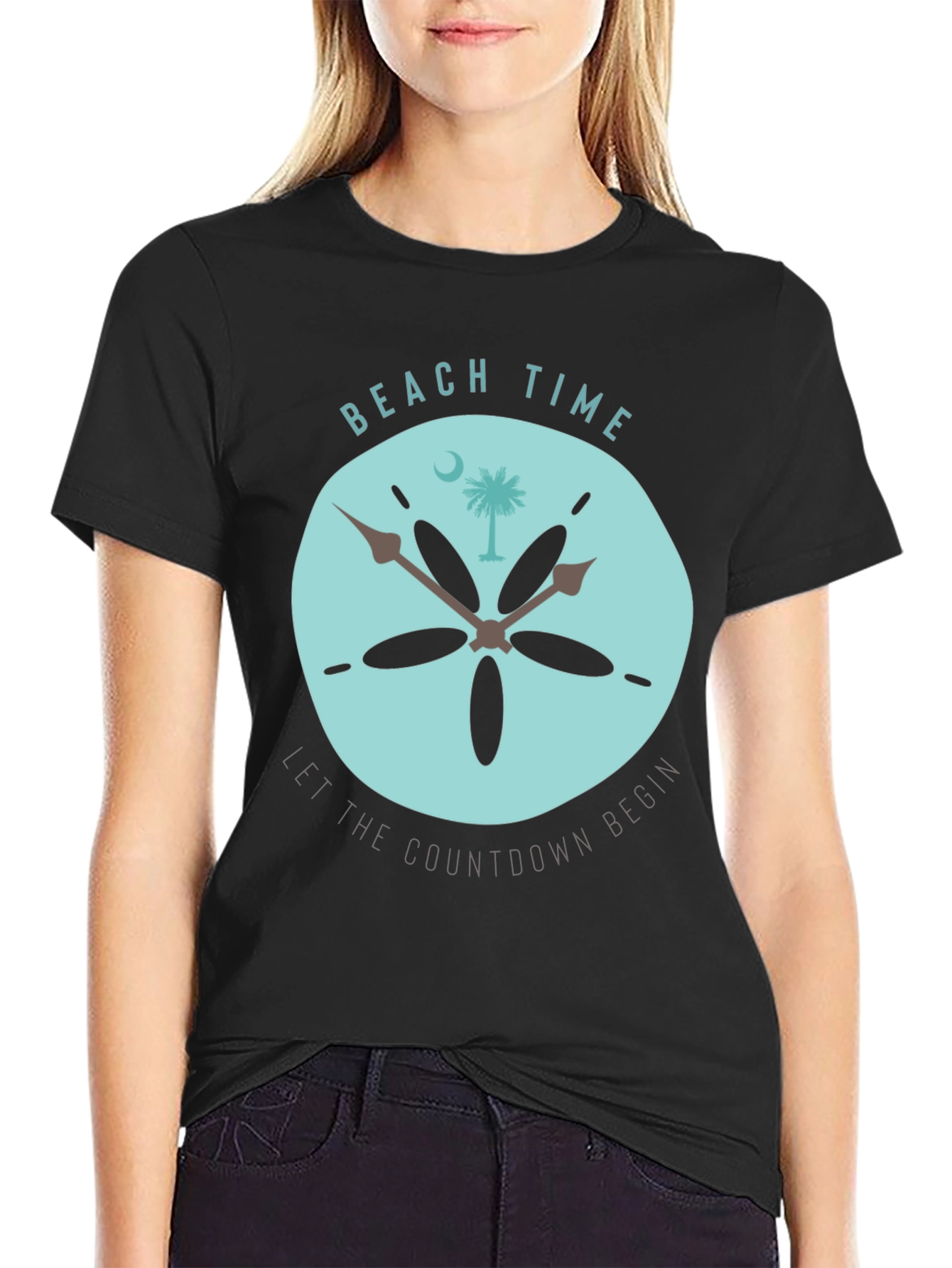 Beach Time Countdown T-Shirt