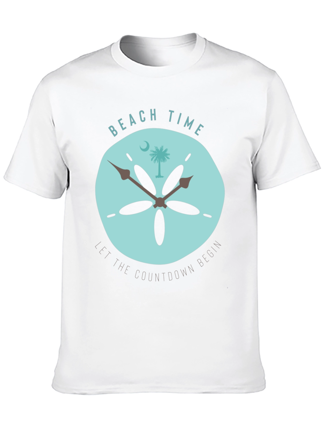 Beach Time Countdown T-Shirt