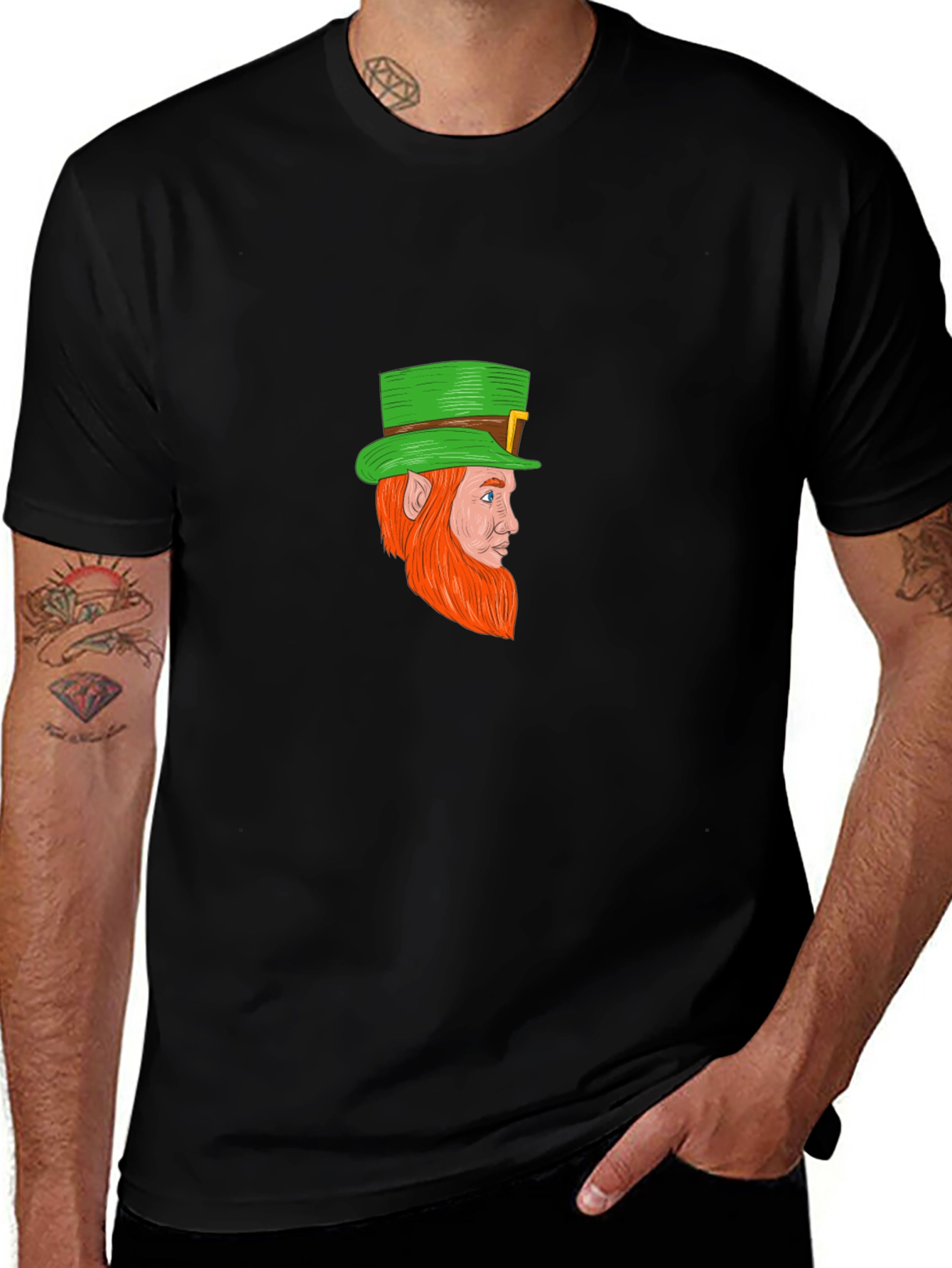 Leprechaun Graphic T-Shirt - St. Patricks Day Tee