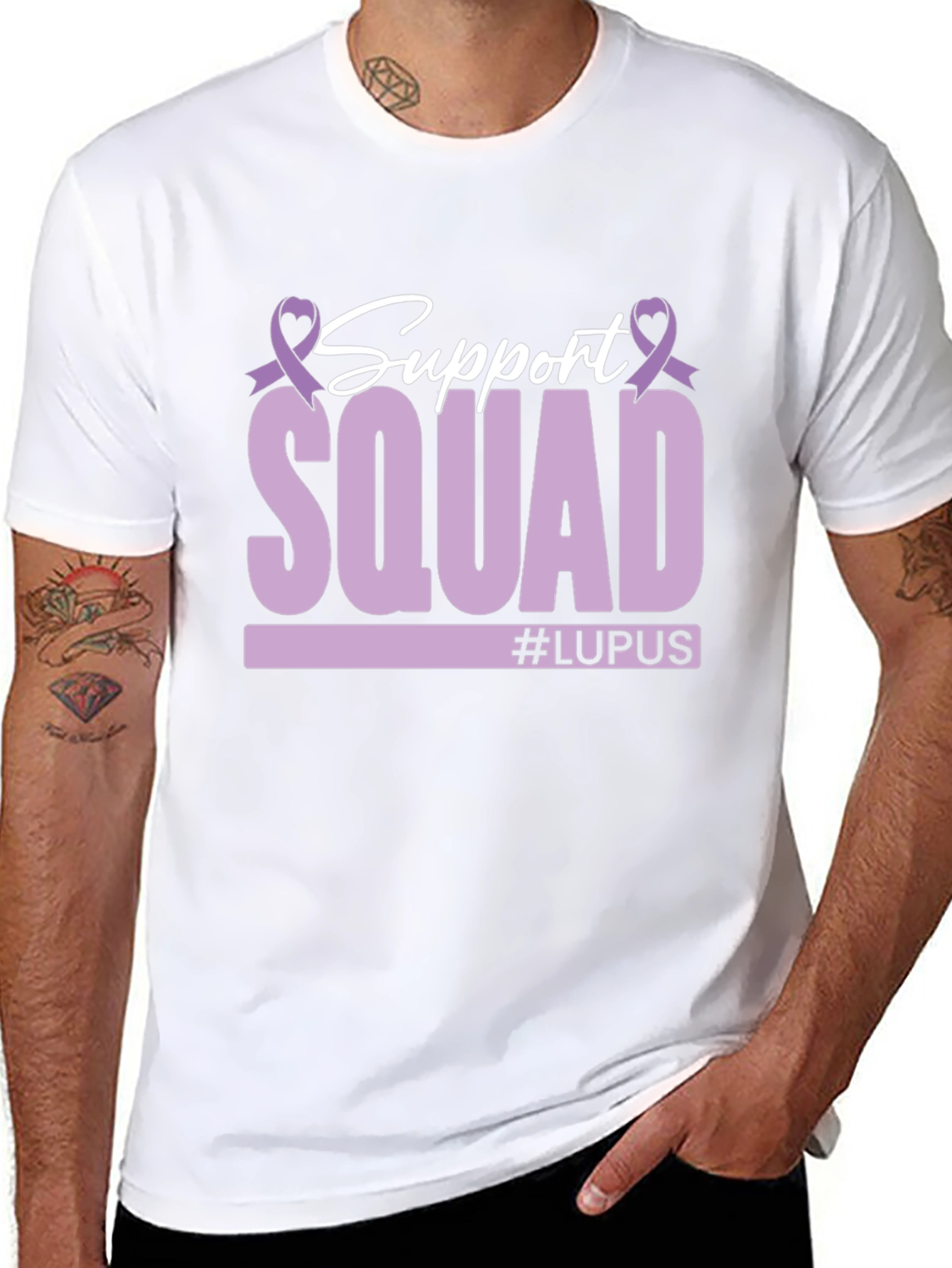 Lupus Awareness Support Squad T-Shirt