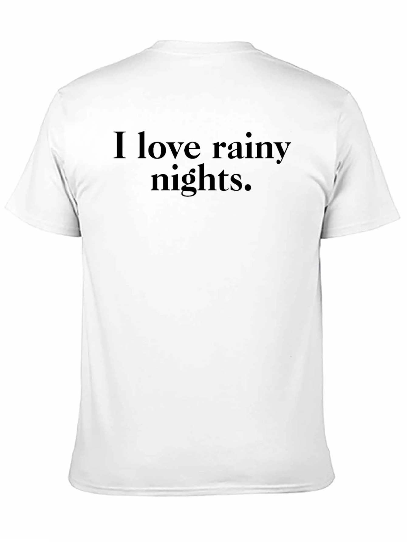 Rainy Nights Tee - Soft Cotton Comfort