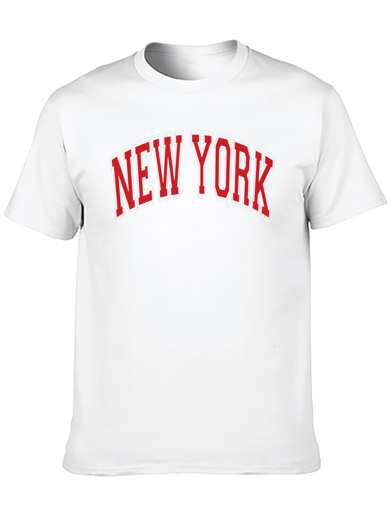 New York Graphic Tee - Classic Collegiate Style