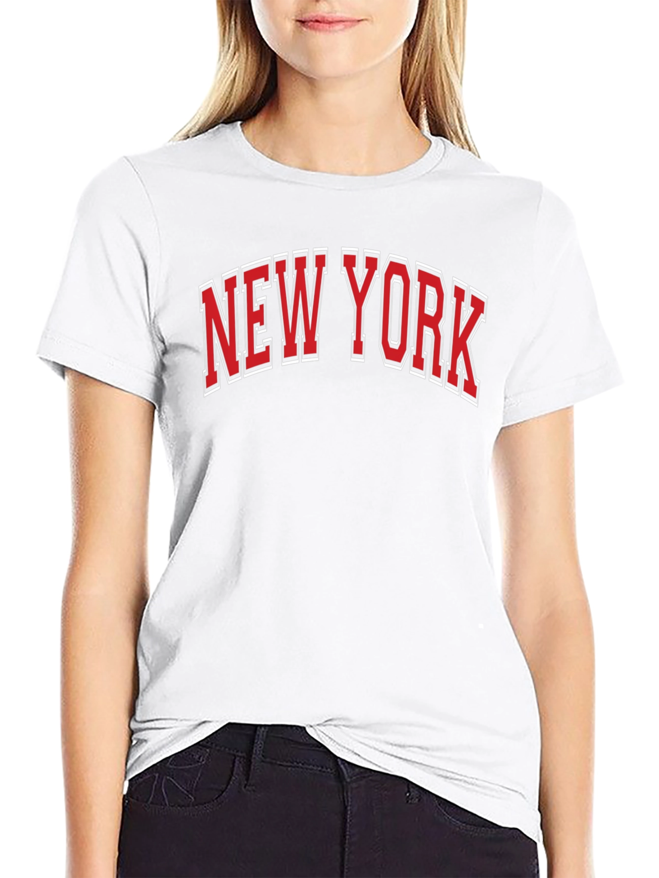 New York Graphic Tee - Classic Collegiate Style