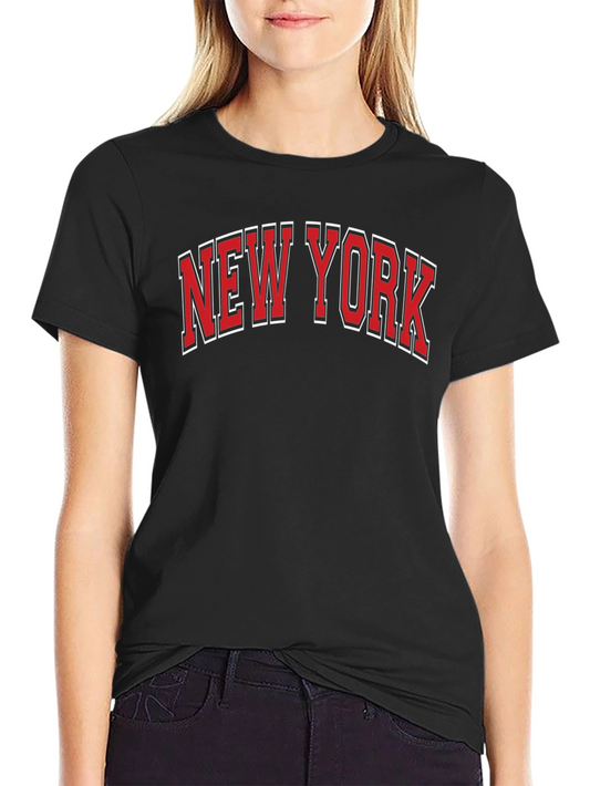 New York Graphic Tee - Classic Collegiate Style