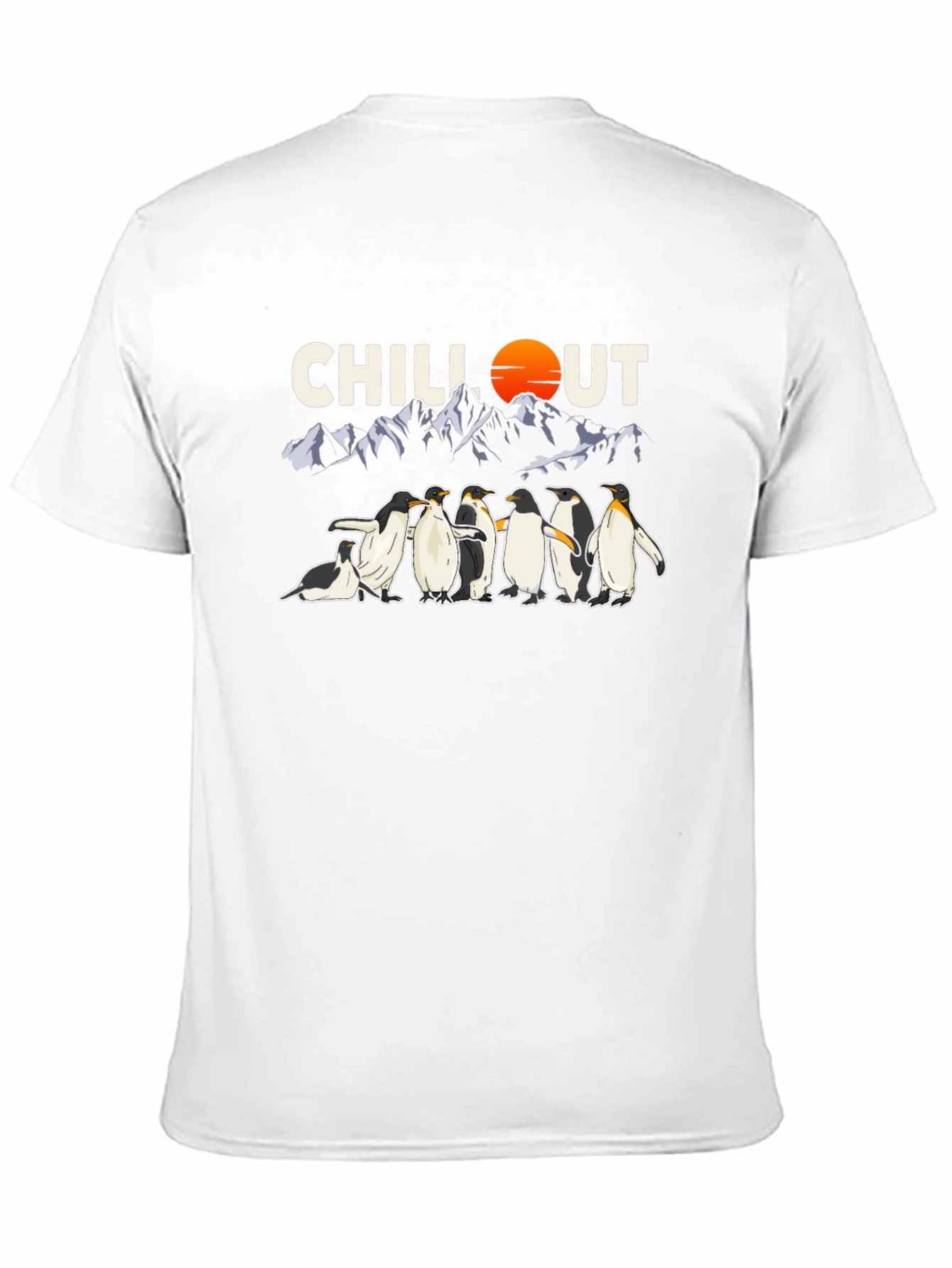 Chill Out Penguins Graphic Tee