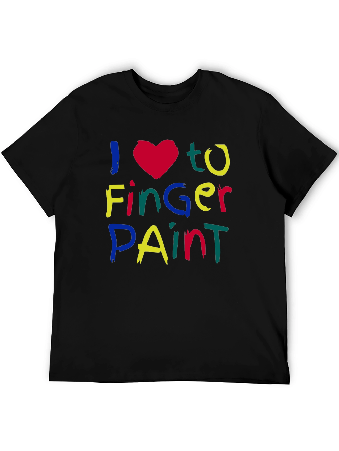 I Heart to Finger Paint T-Shirt