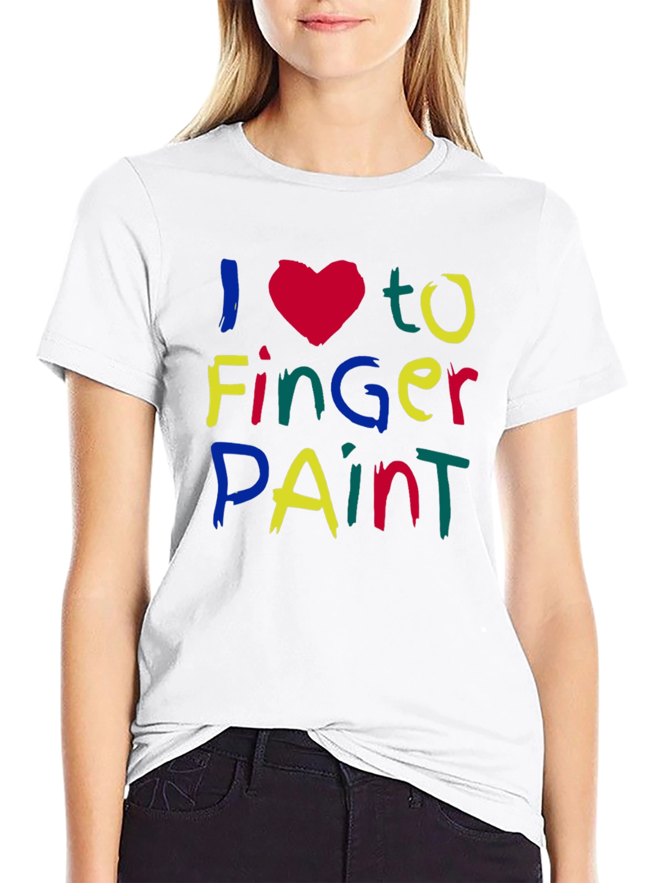 I Heart to Finger Paint T-Shirt