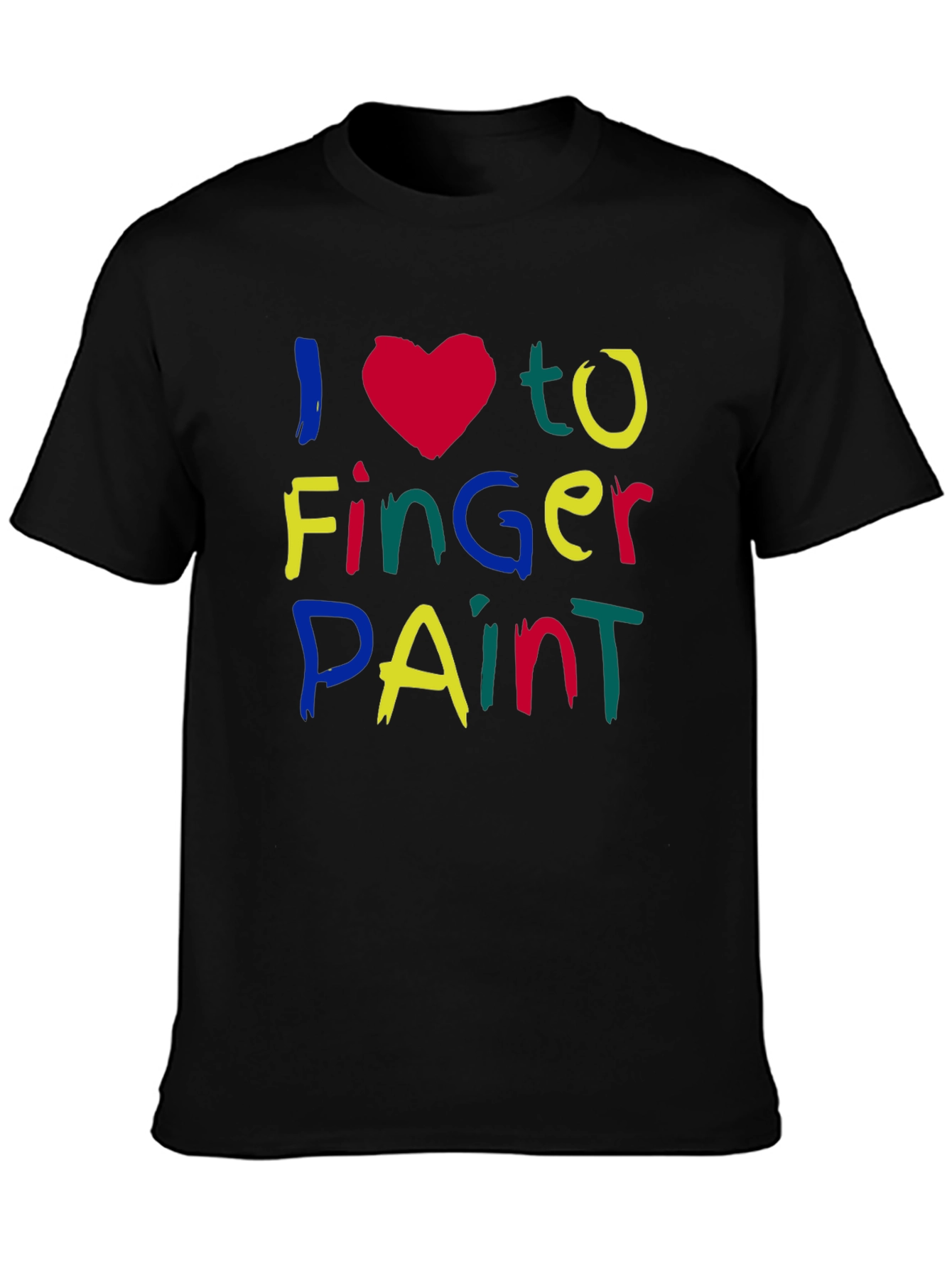 I Heart to Finger Paint T-Shirt