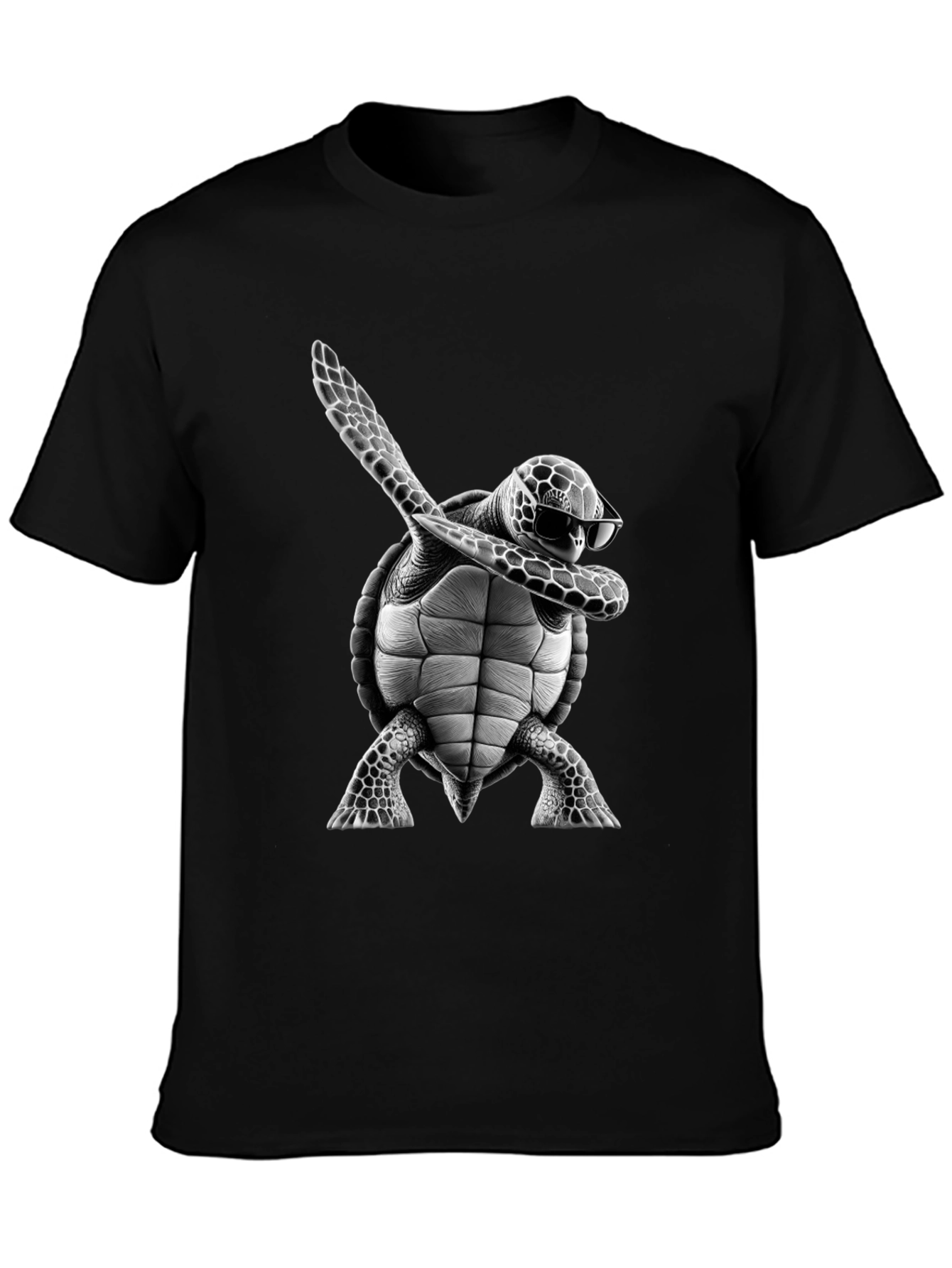 Dabbing Turtle Graphic Tee