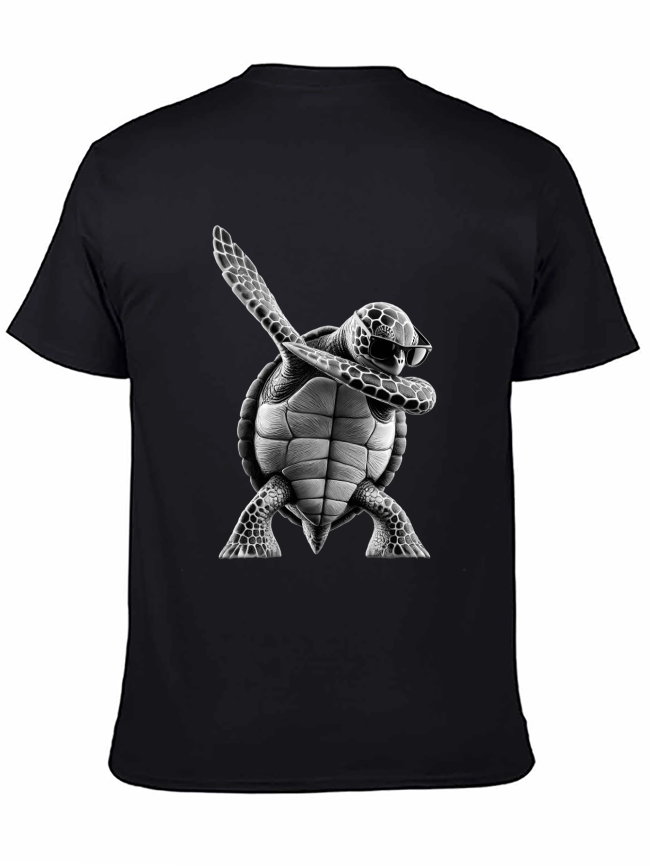 Dabbing Turtle Graphic Tee