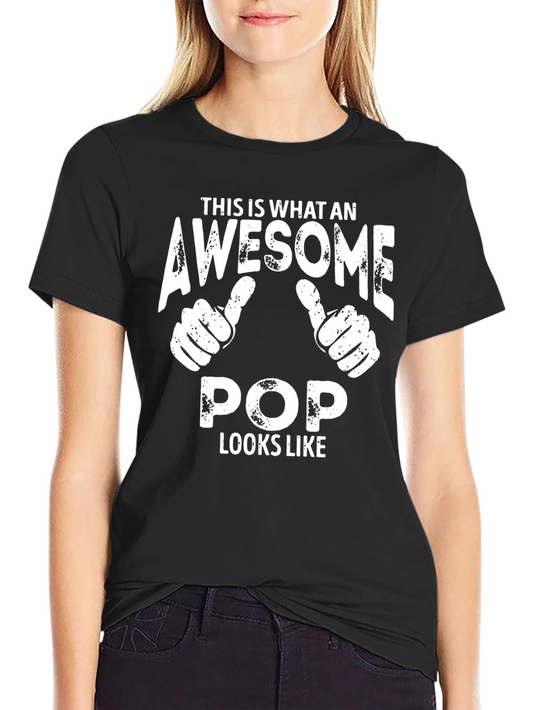Awesome Pop T-Shirt - Best Grandpa Ever!