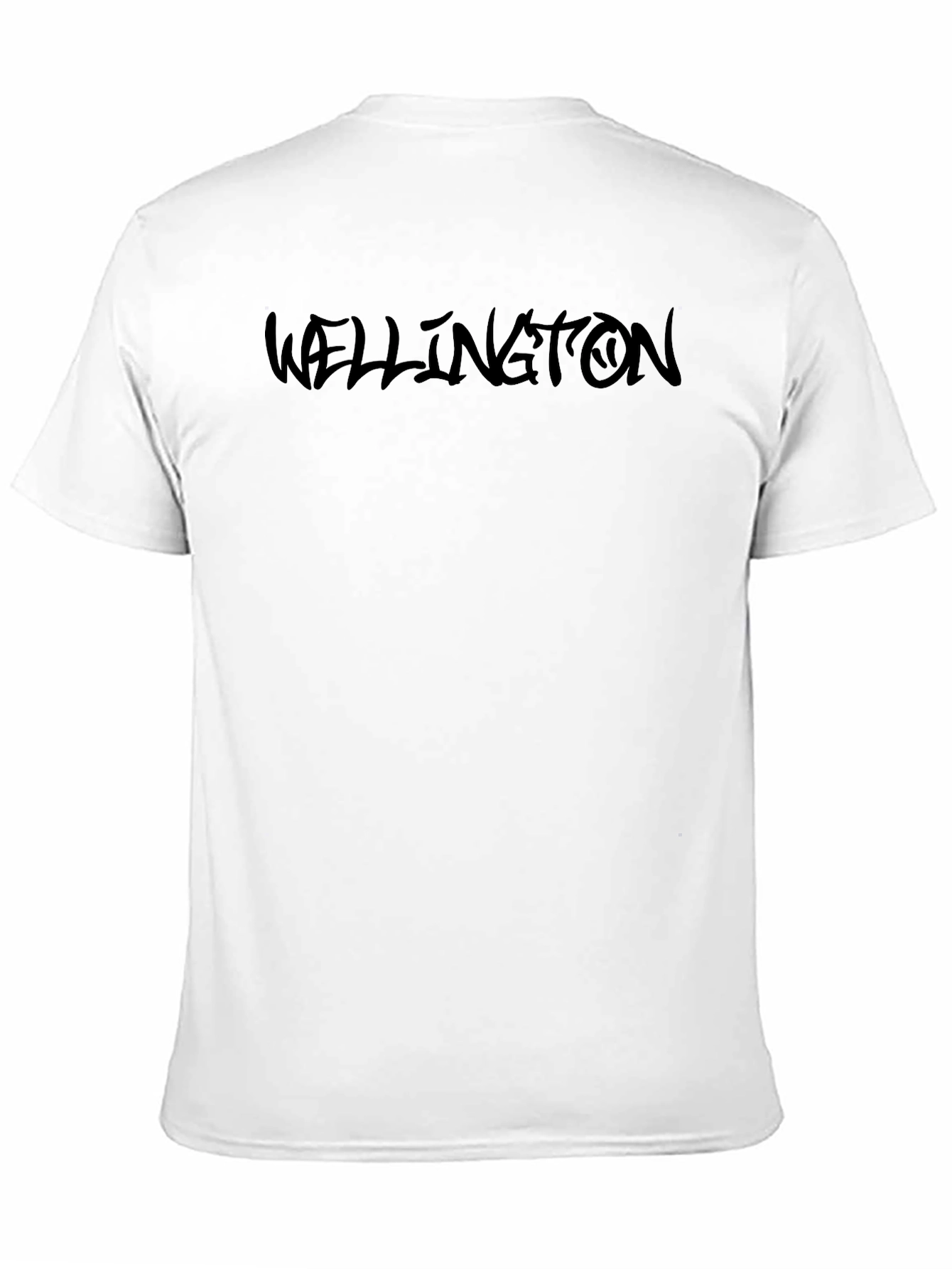 Mens Wellington Graphic Black T-Shirt