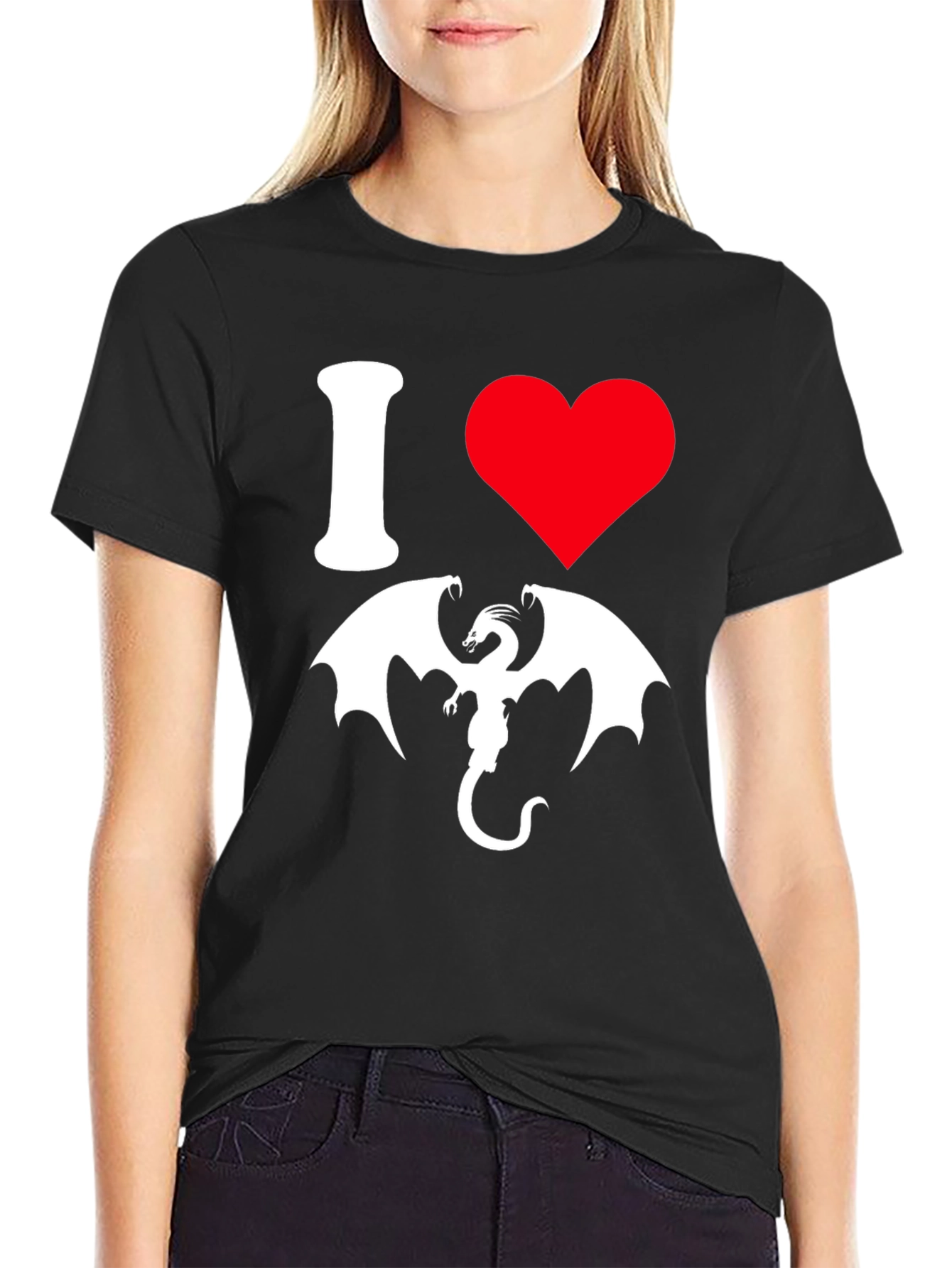 I Heart Dragons Graphic Tee