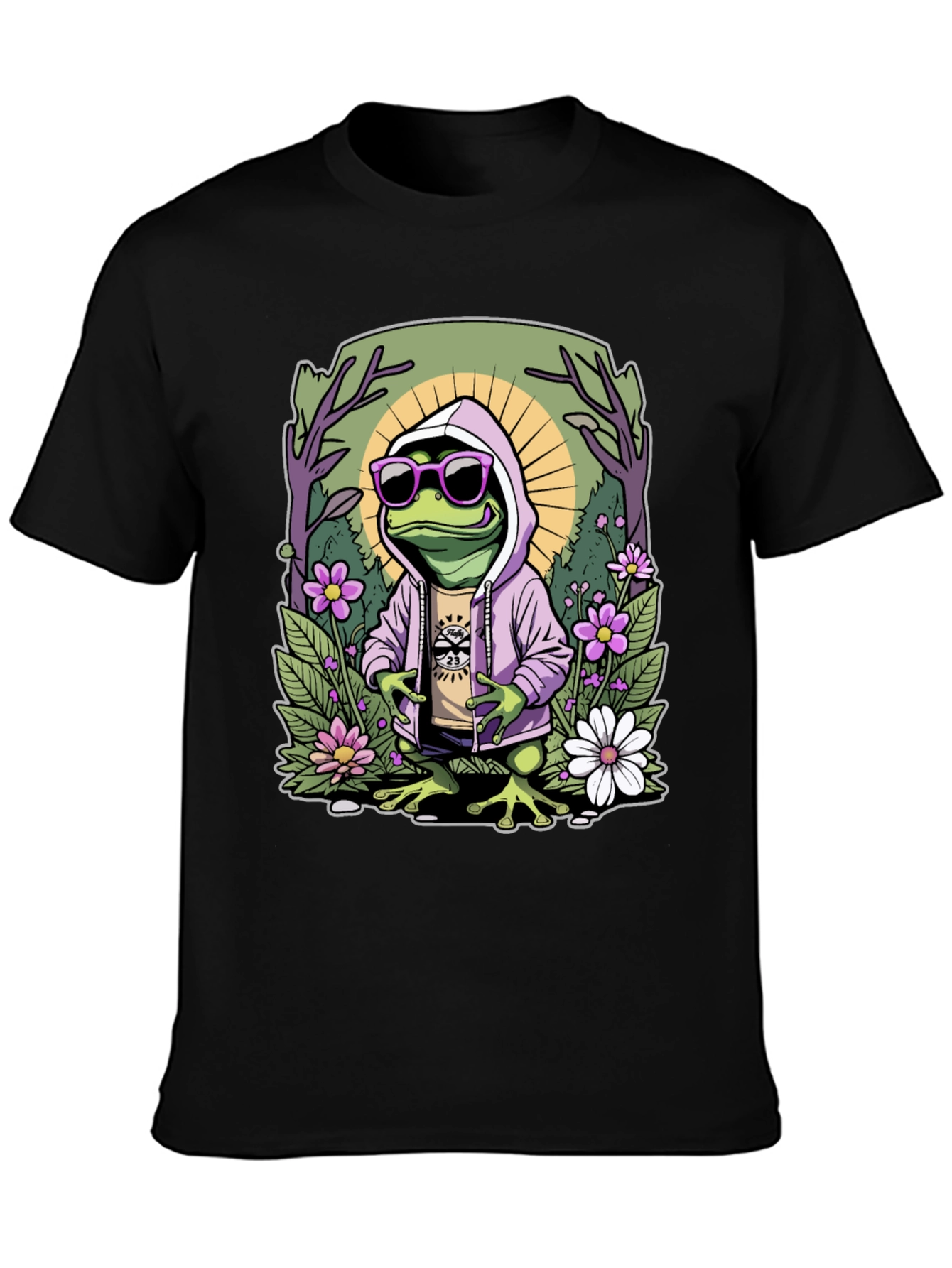 Cool Frog Graphic Tee