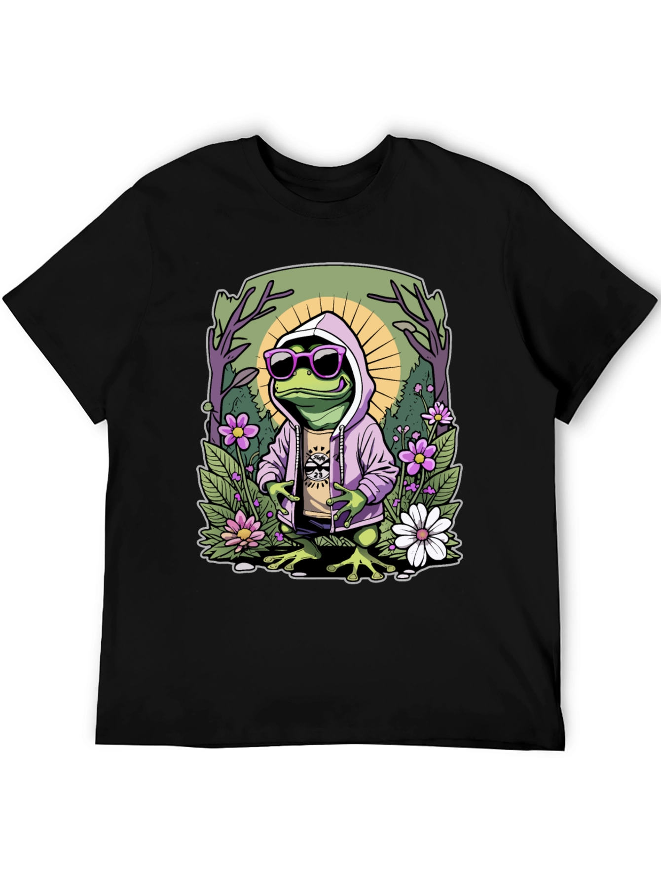 Cool Frog Graphic Tee