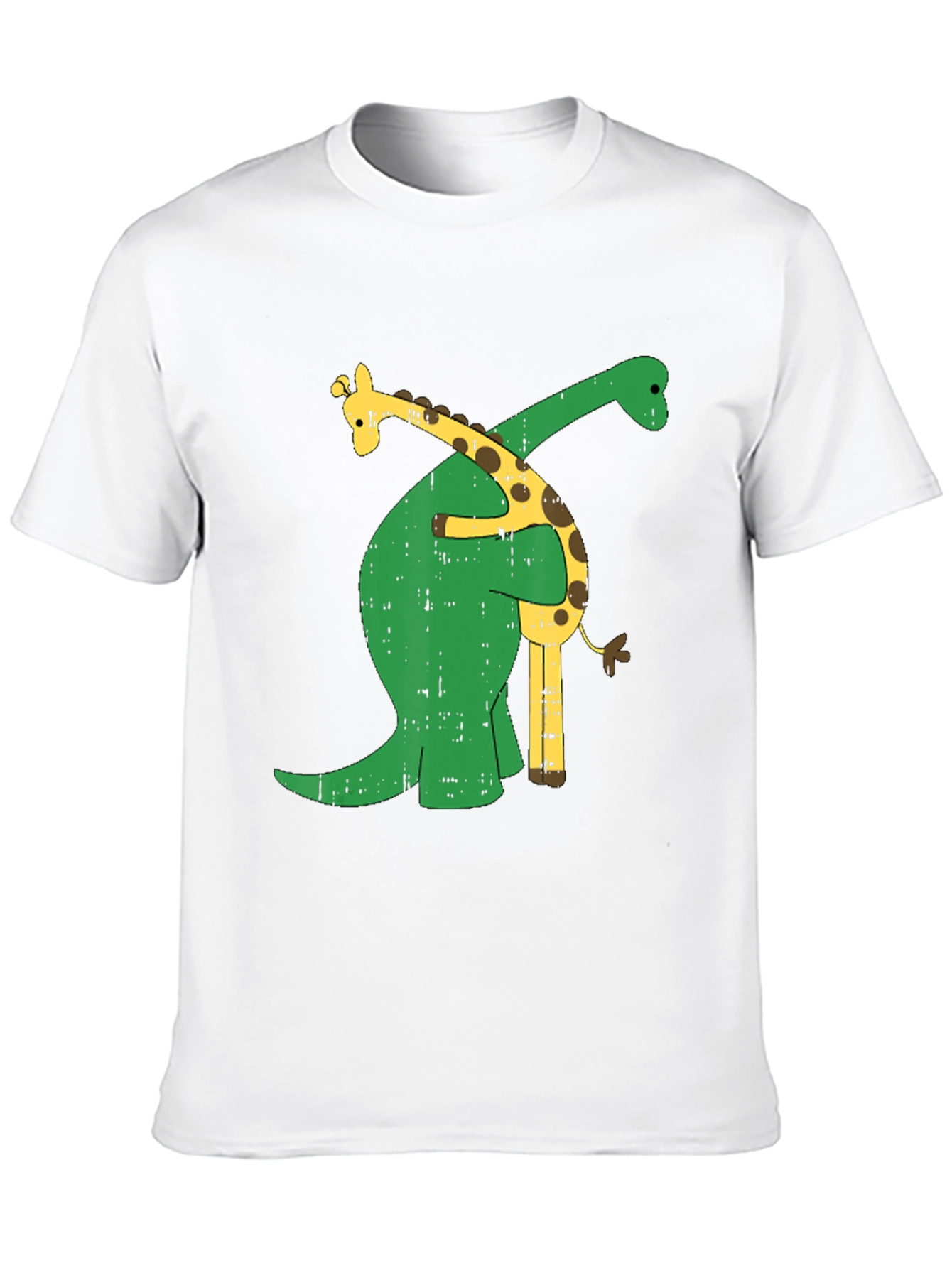 Dino Hugs Giraffe Graphic Tee