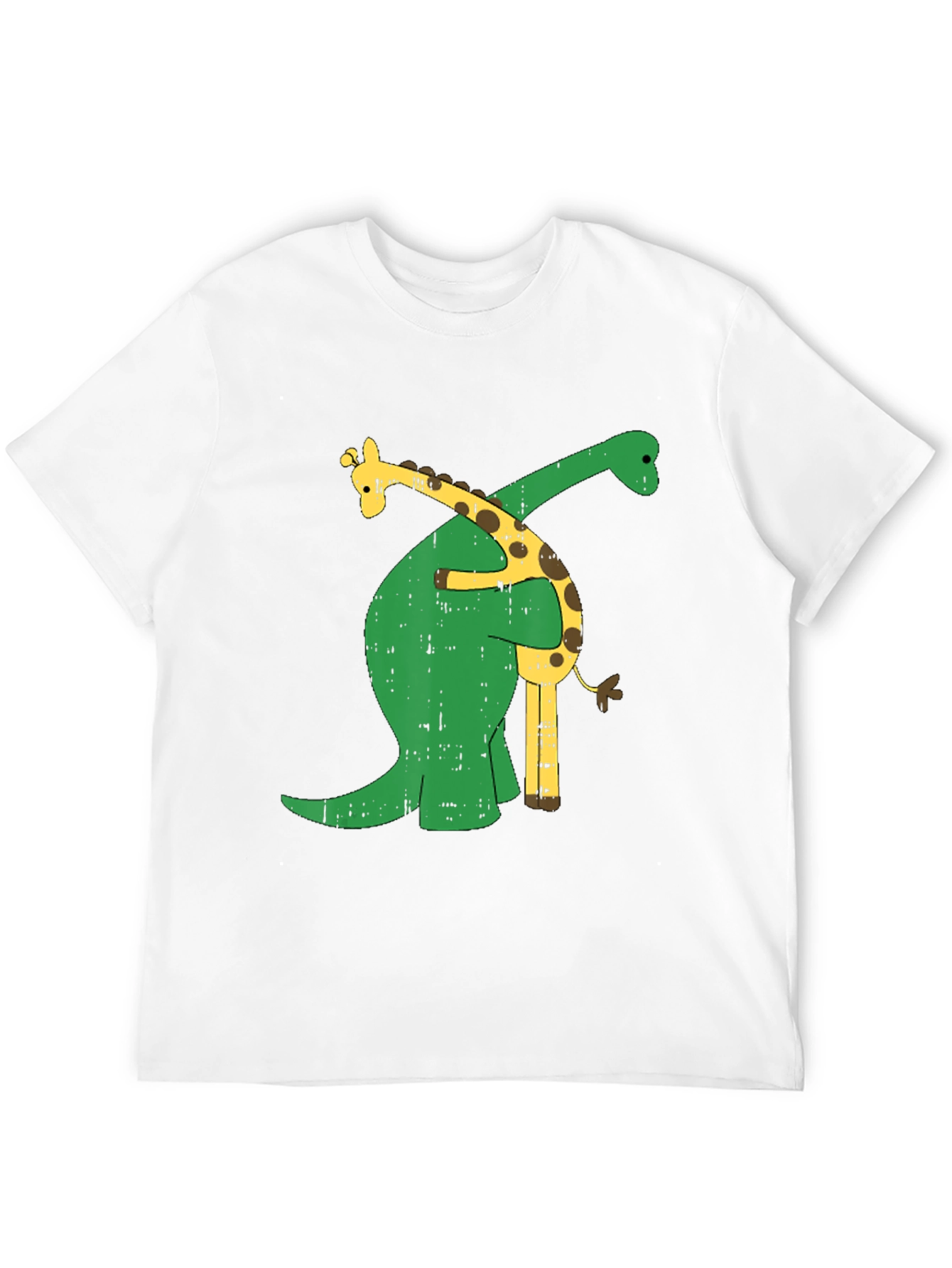 Dino Hugs Giraffe Graphic Tee