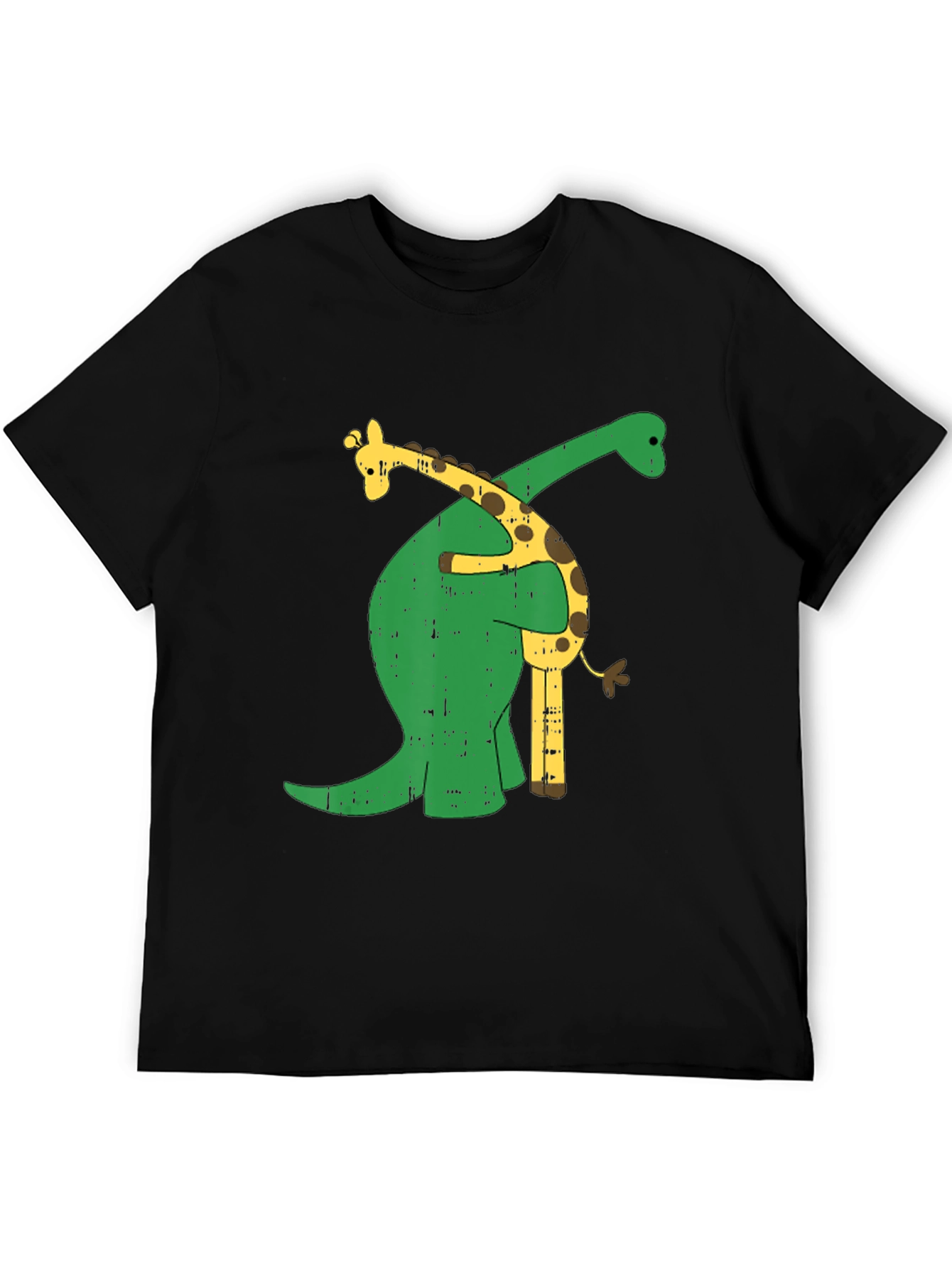 Dino Hugs Giraffe Graphic Tee