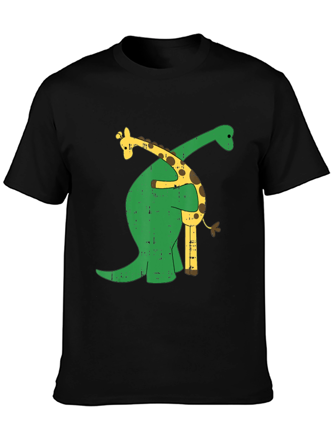 Dino Hugs Giraffe Graphic Tee