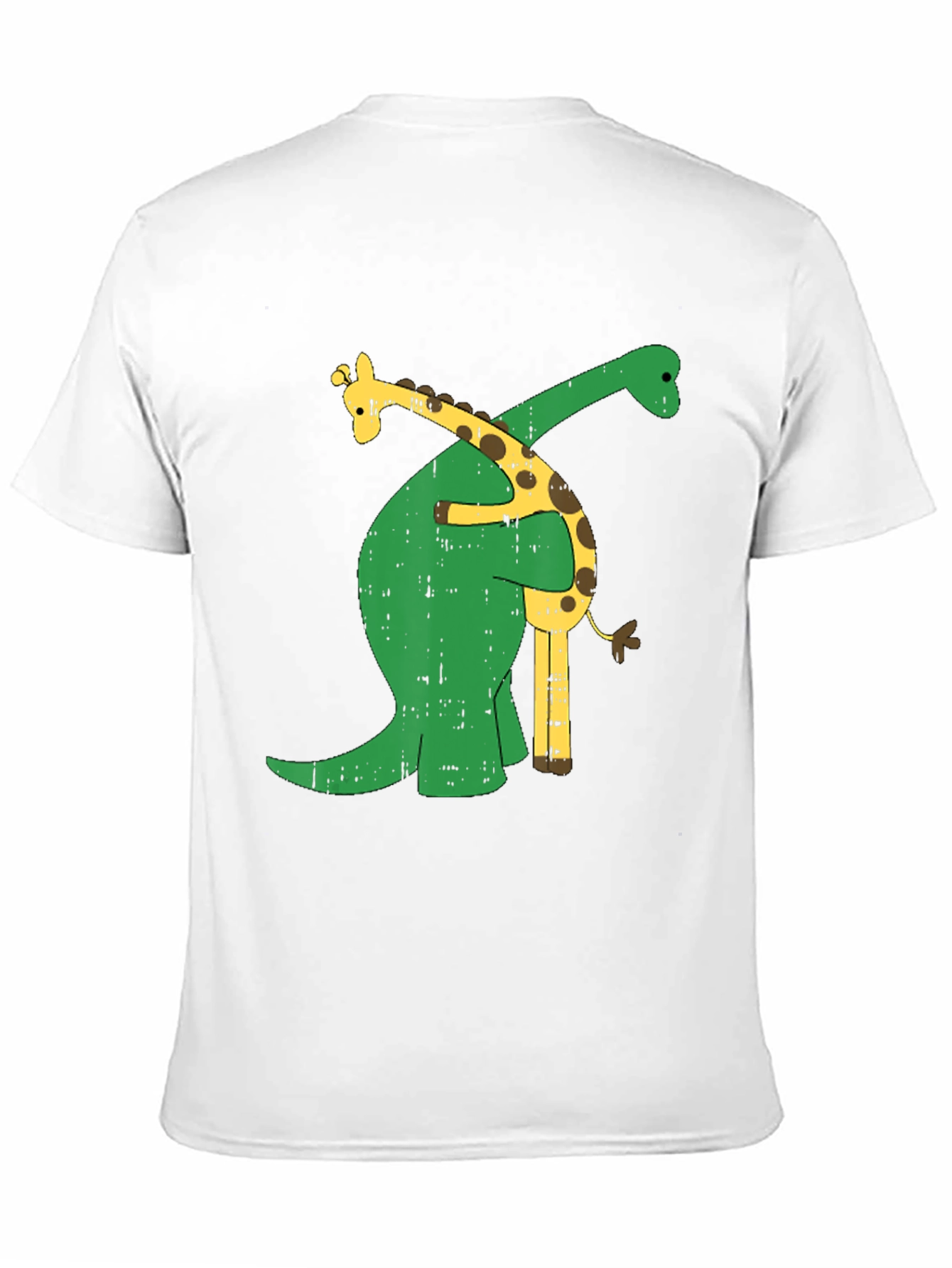 Dino Hugs Giraffe Graphic Tee