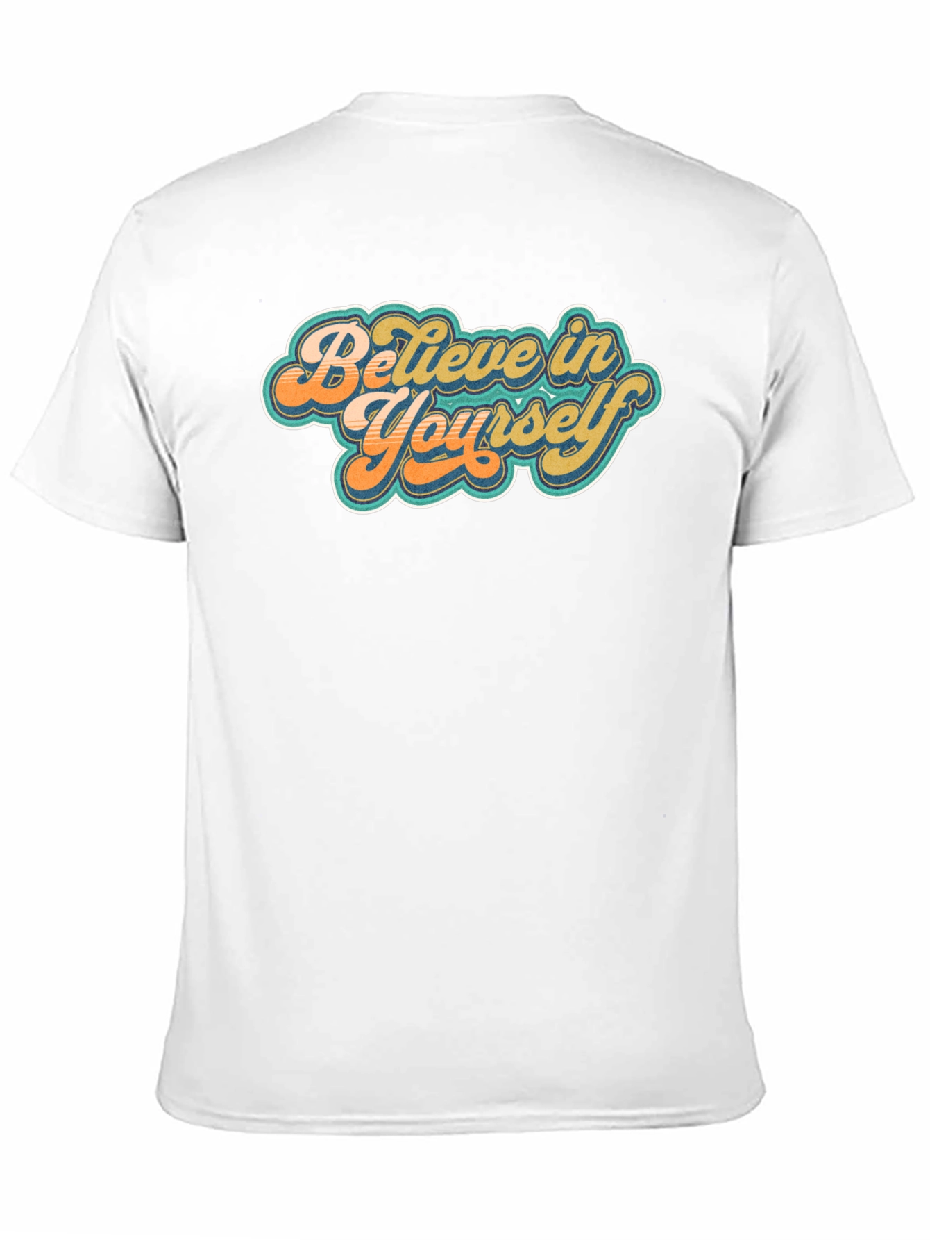 Retro Believe in Yourself Graphic Tee - Unisex