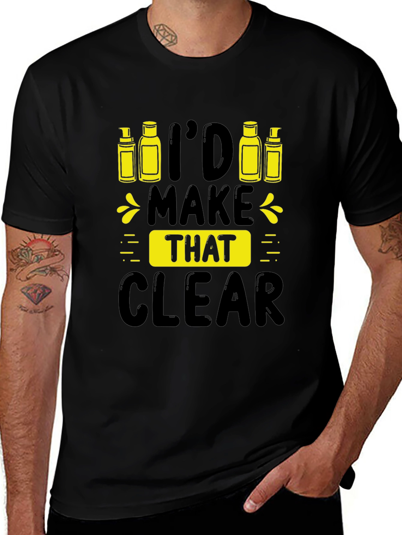 Id Make That Clear T-Shirt - Essential Oil Design