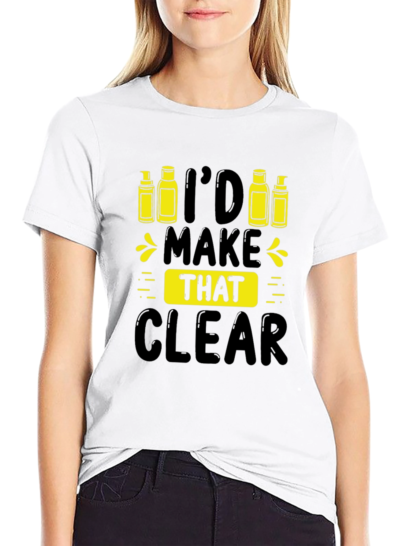 Id Make That Clear T-Shirt - Essential Oil Design