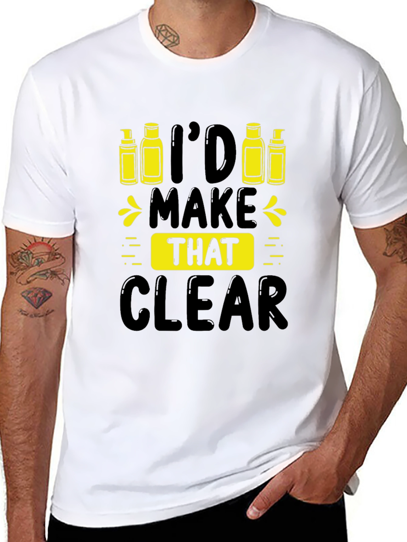 Id Make That Clear T-Shirt - Essential Oil Design