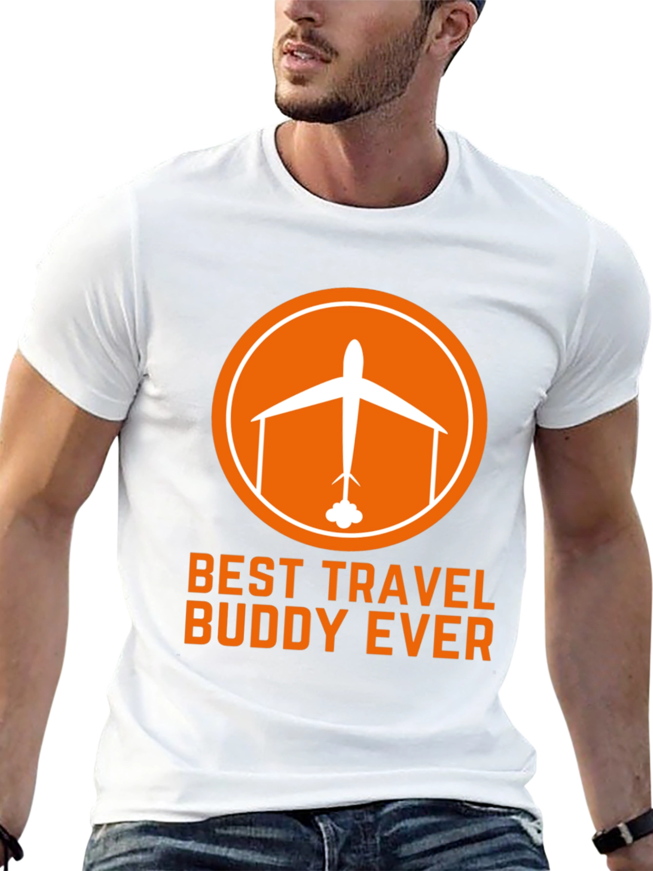 Best Travel Buddy Ever Black T-Shirt