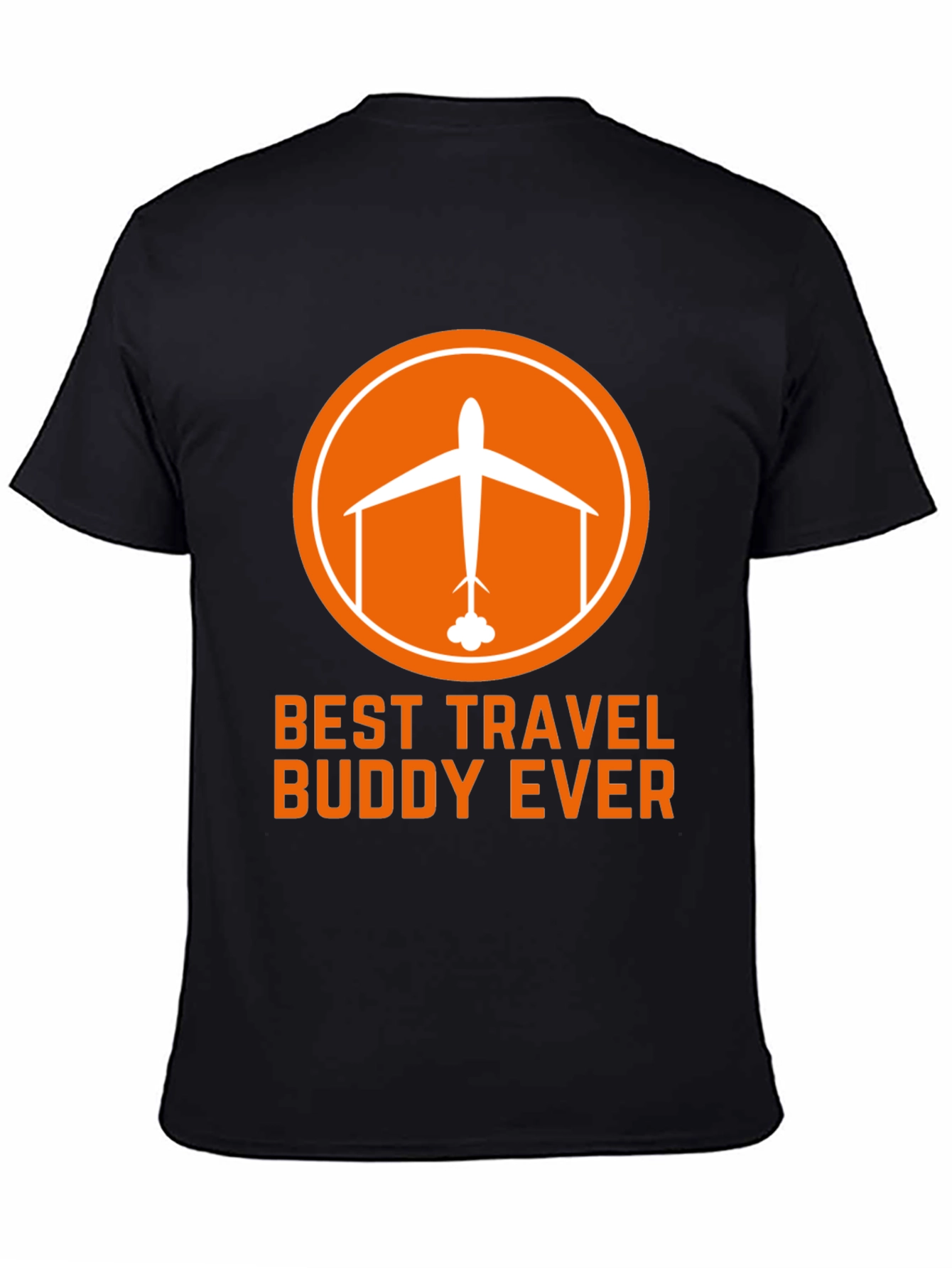 Best Travel Buddy Ever Black T-Shirt