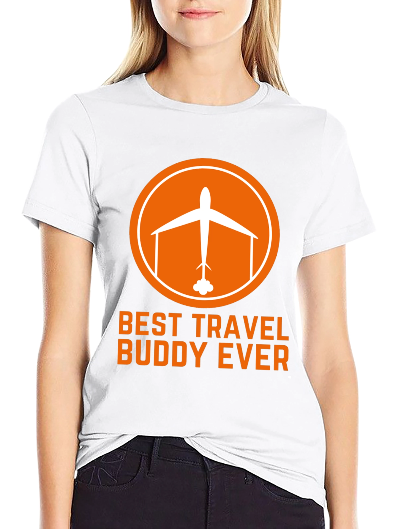 Best Travel Buddy Ever Black T-Shirt