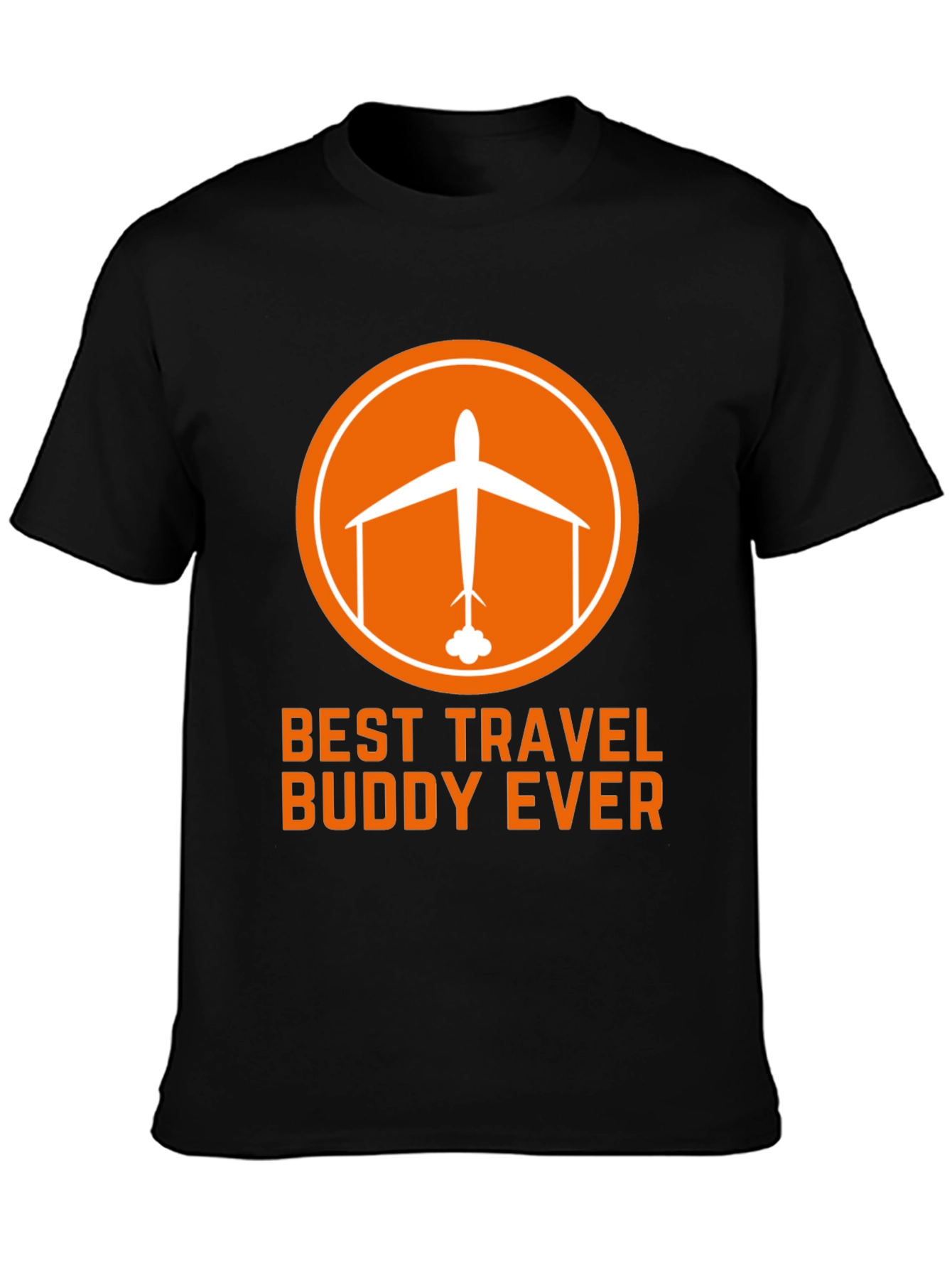 Best Travel Buddy Ever Black T-Shirt