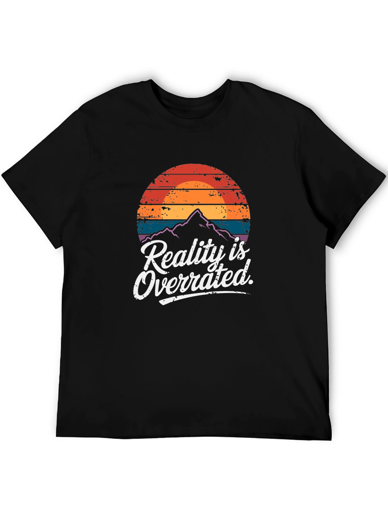 Reality is Overrated Retro T-Shirt