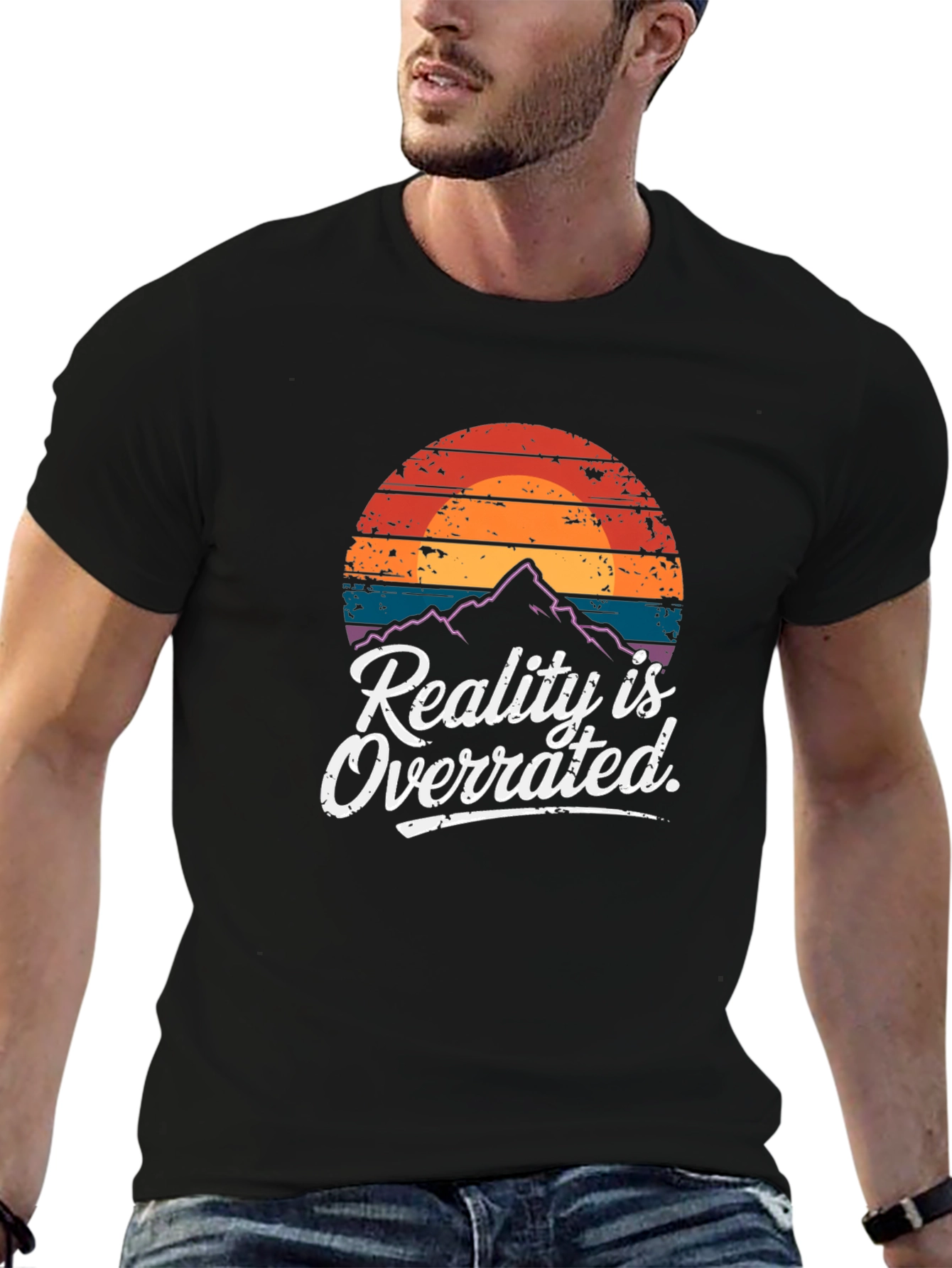 Reality is Overrated Retro T-Shirt