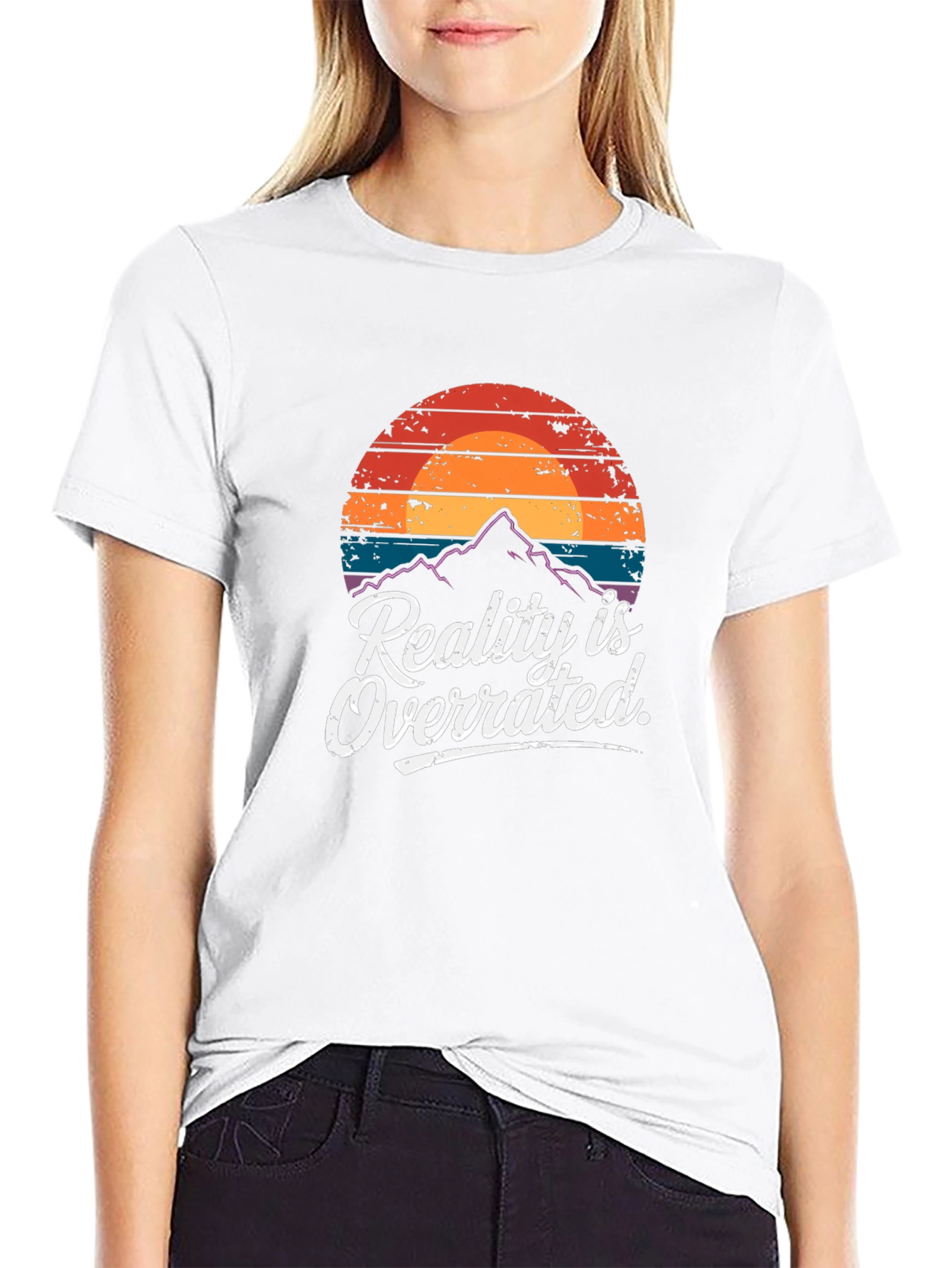 Reality is Overrated Retro T-Shirt