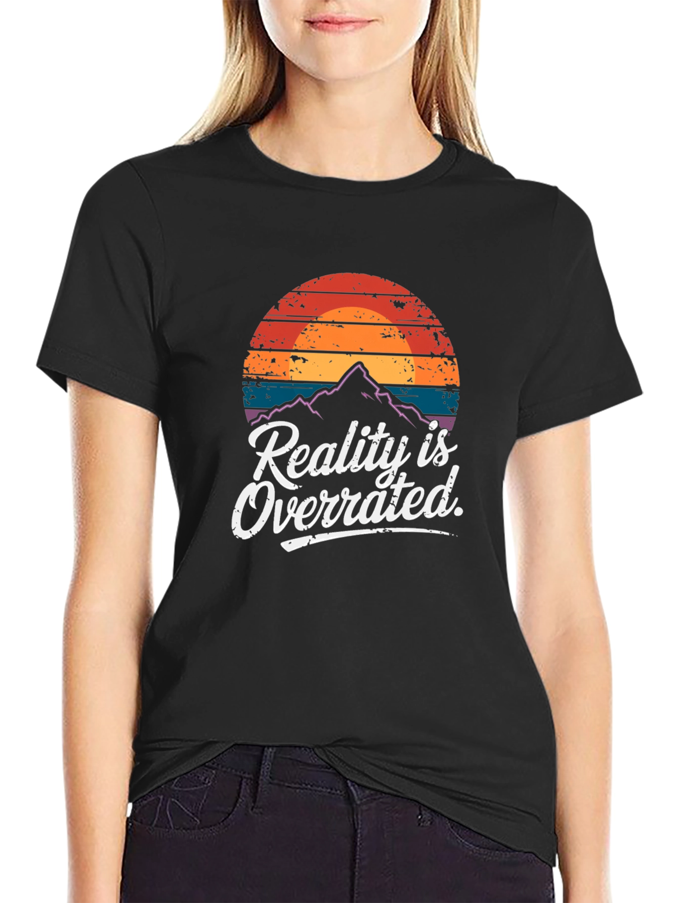 Reality is Overrated Retro T-Shirt