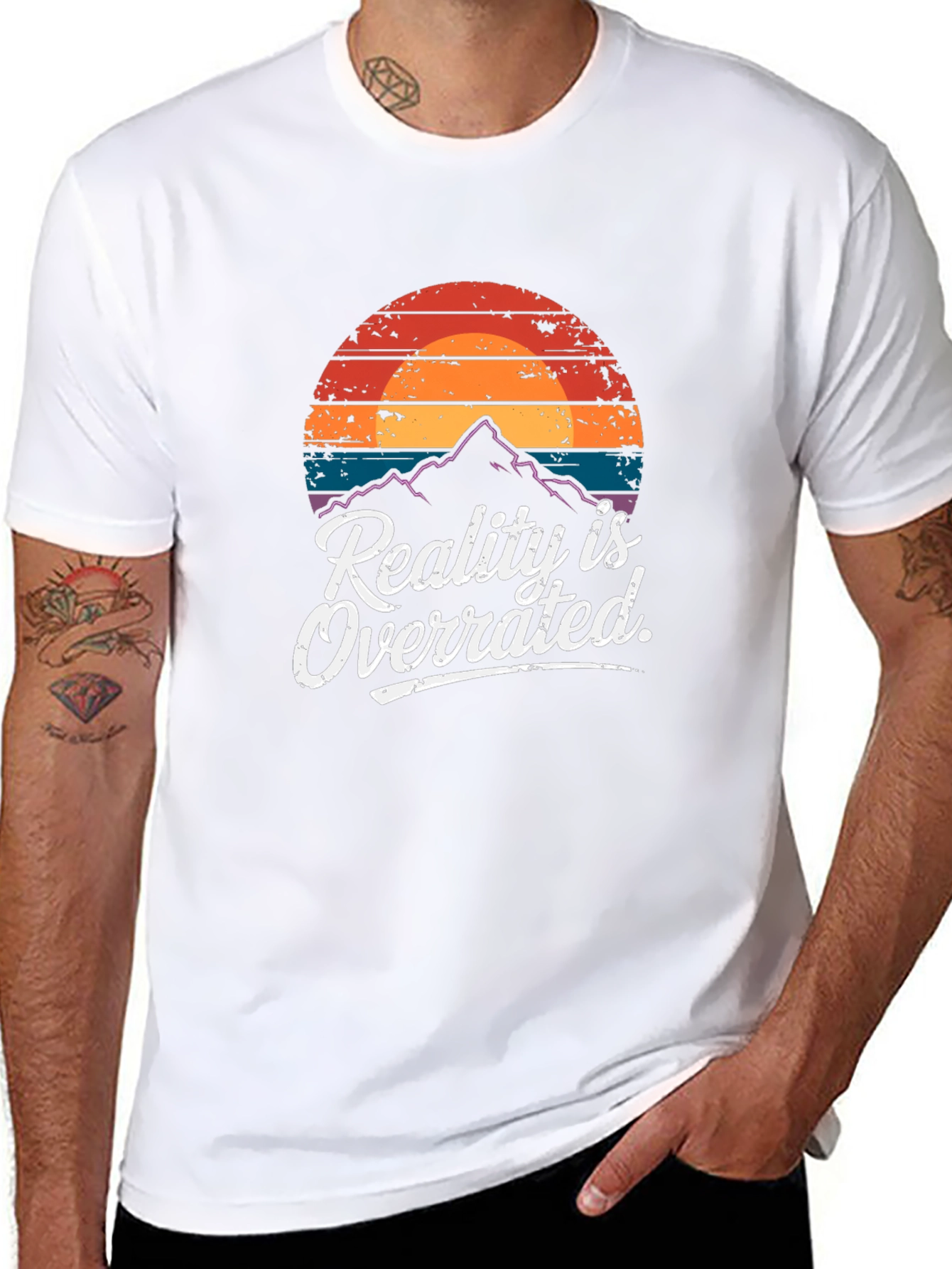 Reality is Overrated Retro T-Shirt