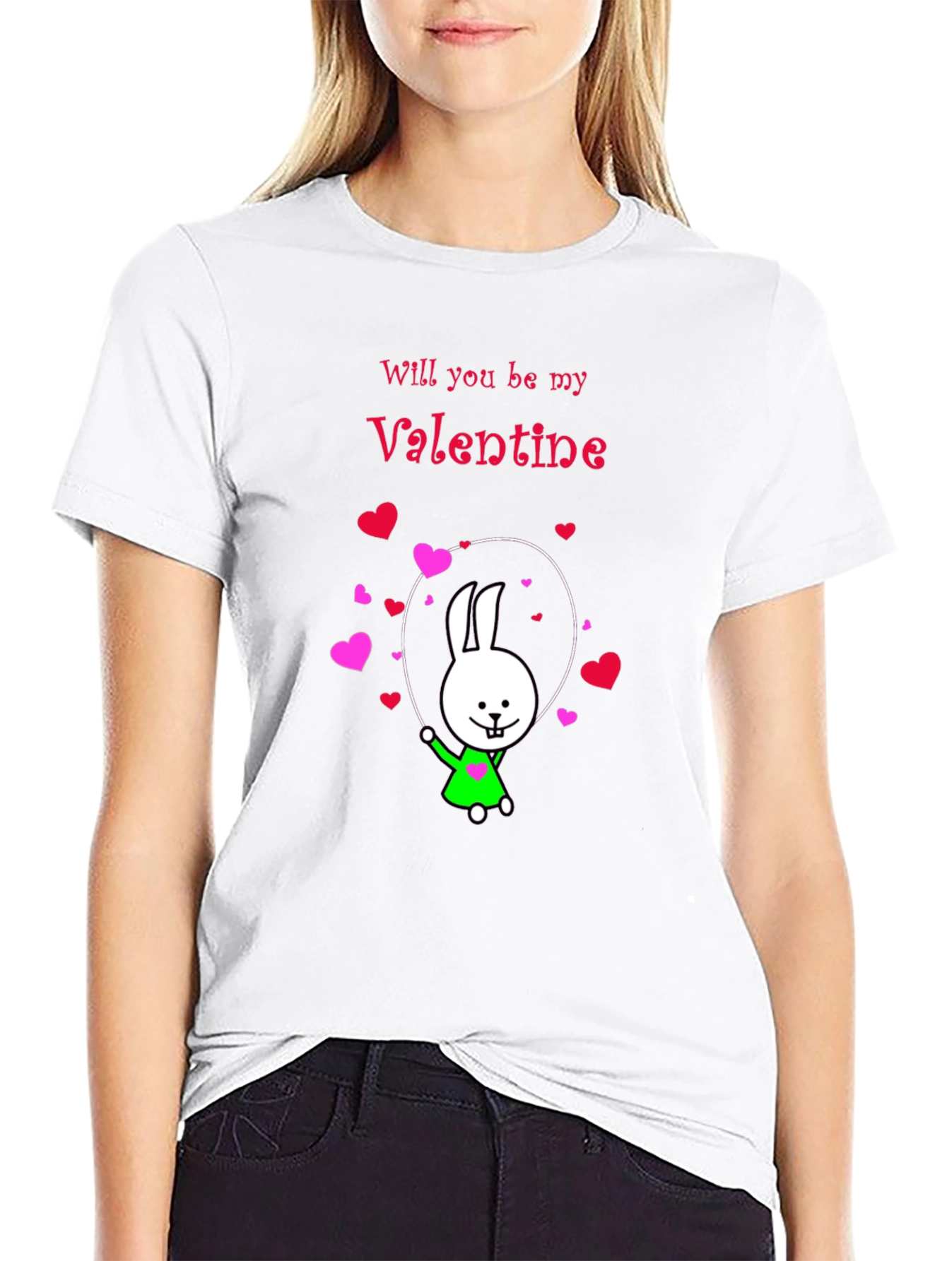 Valentines Day T-Shirt: Will You Be My Valentine?
