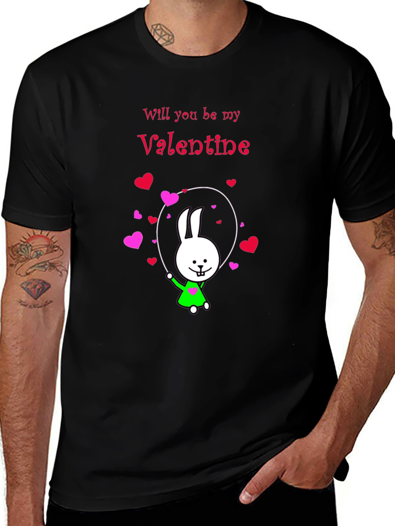 Valentines Day T-Shirt: Will You Be My Valentine?
