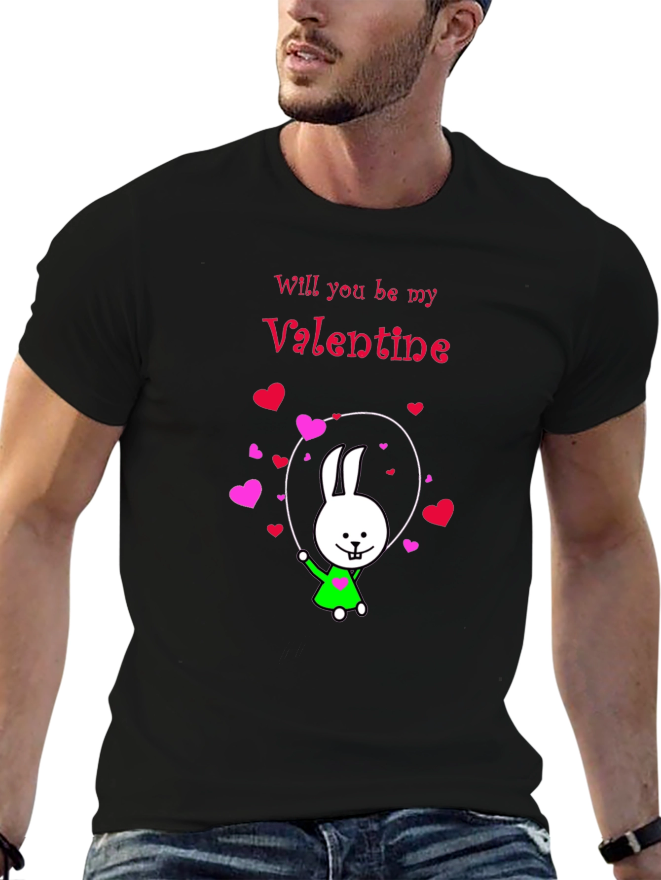 Valentines Day T-Shirt: Will You Be My Valentine?
