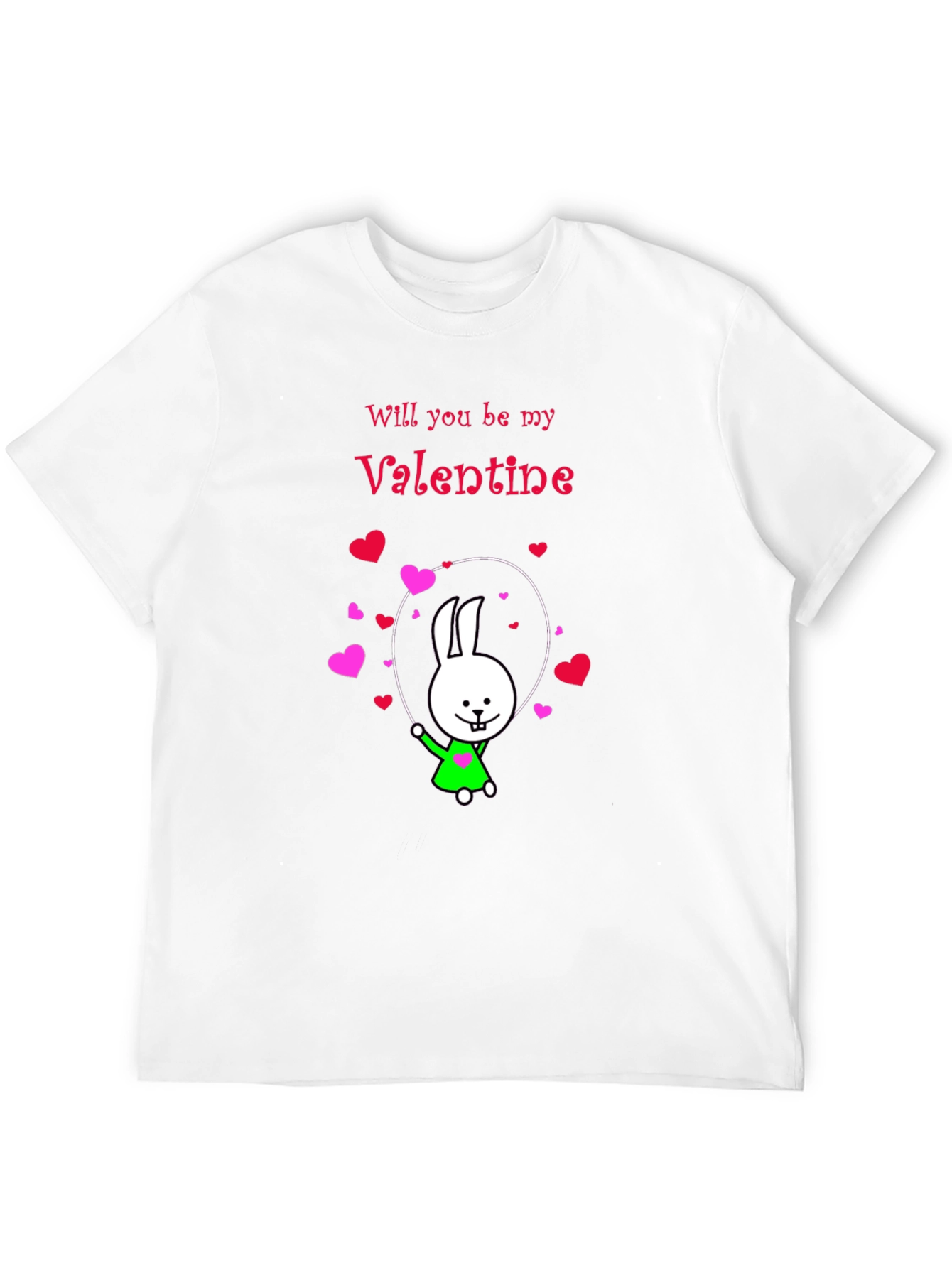 Valentines Day T-Shirt: Will You Be My Valentine?