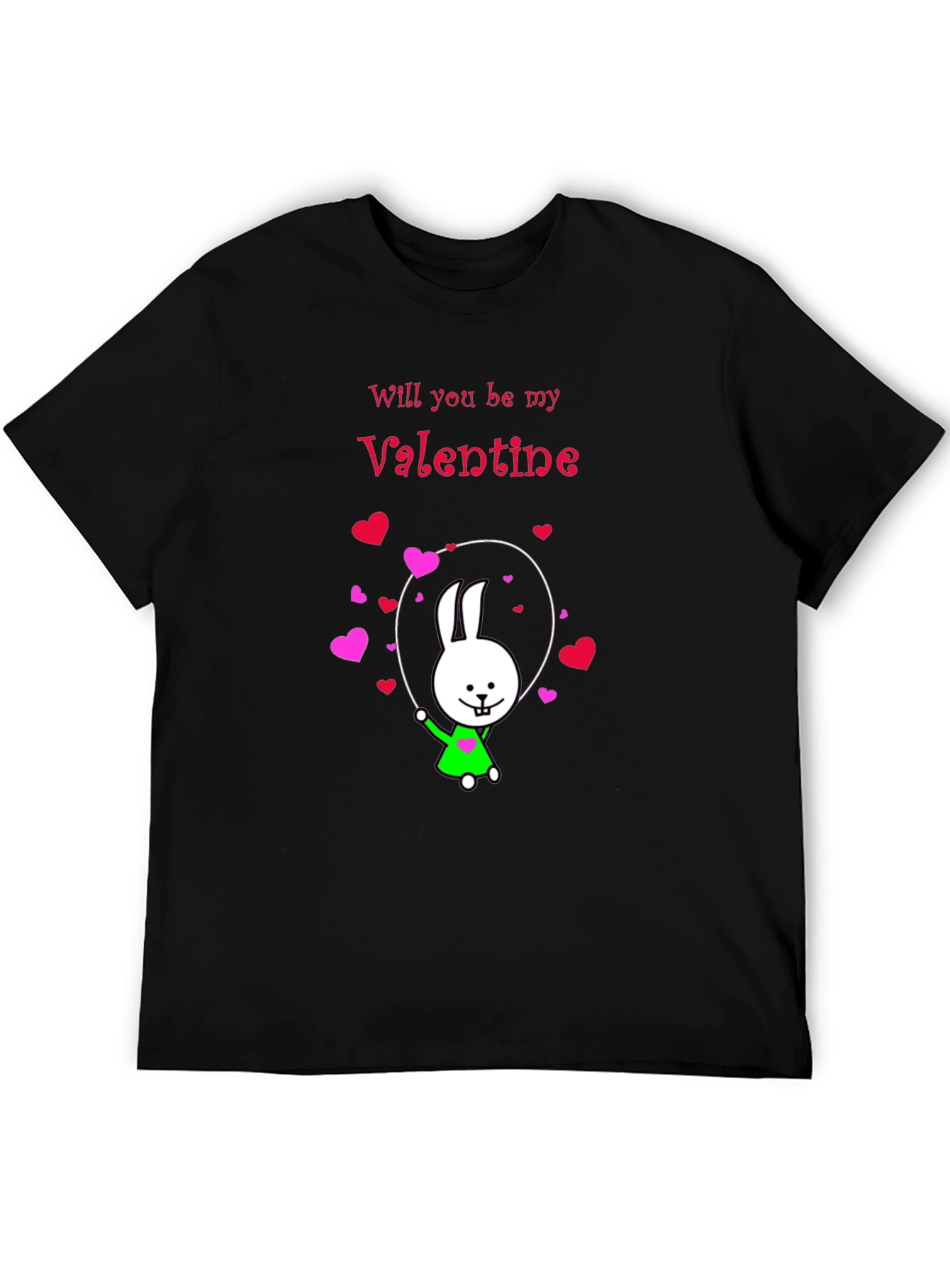 Valentines Day T-Shirt: Will You Be My Valentine?