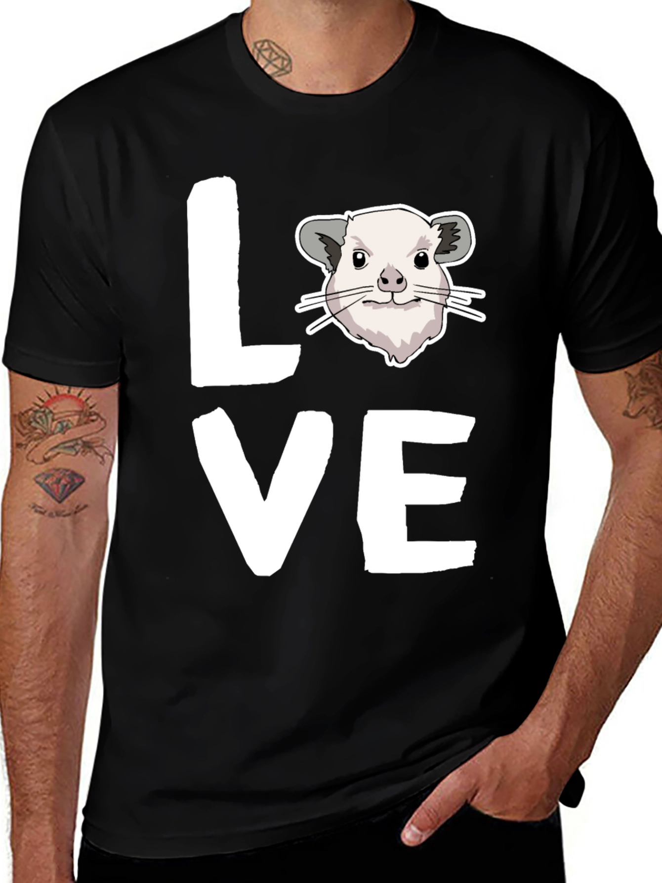Love Possum Graphic T-Shirt - Unisex
