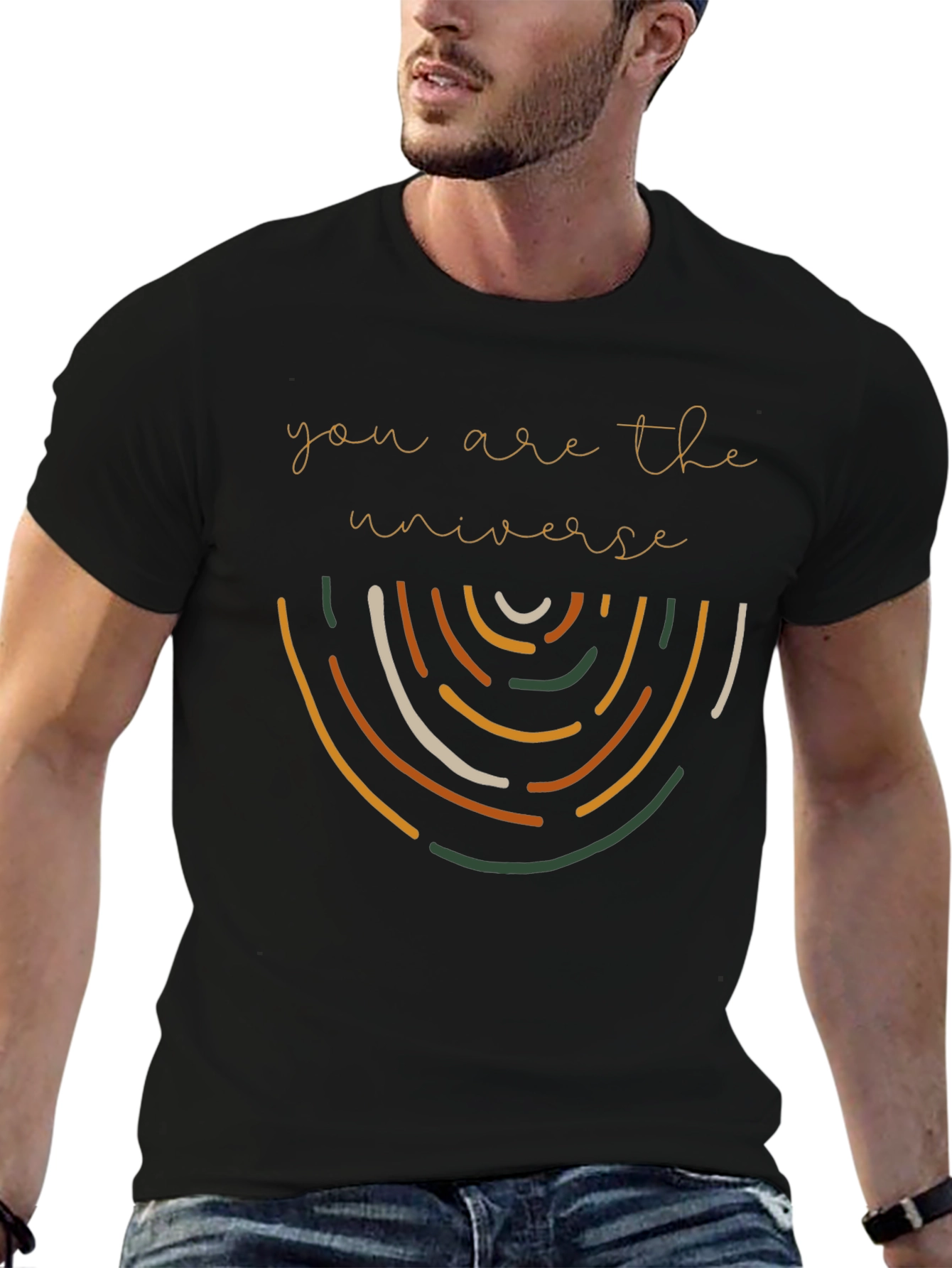 Universe Graphic Tee - You Are the Universe T-Shirt
