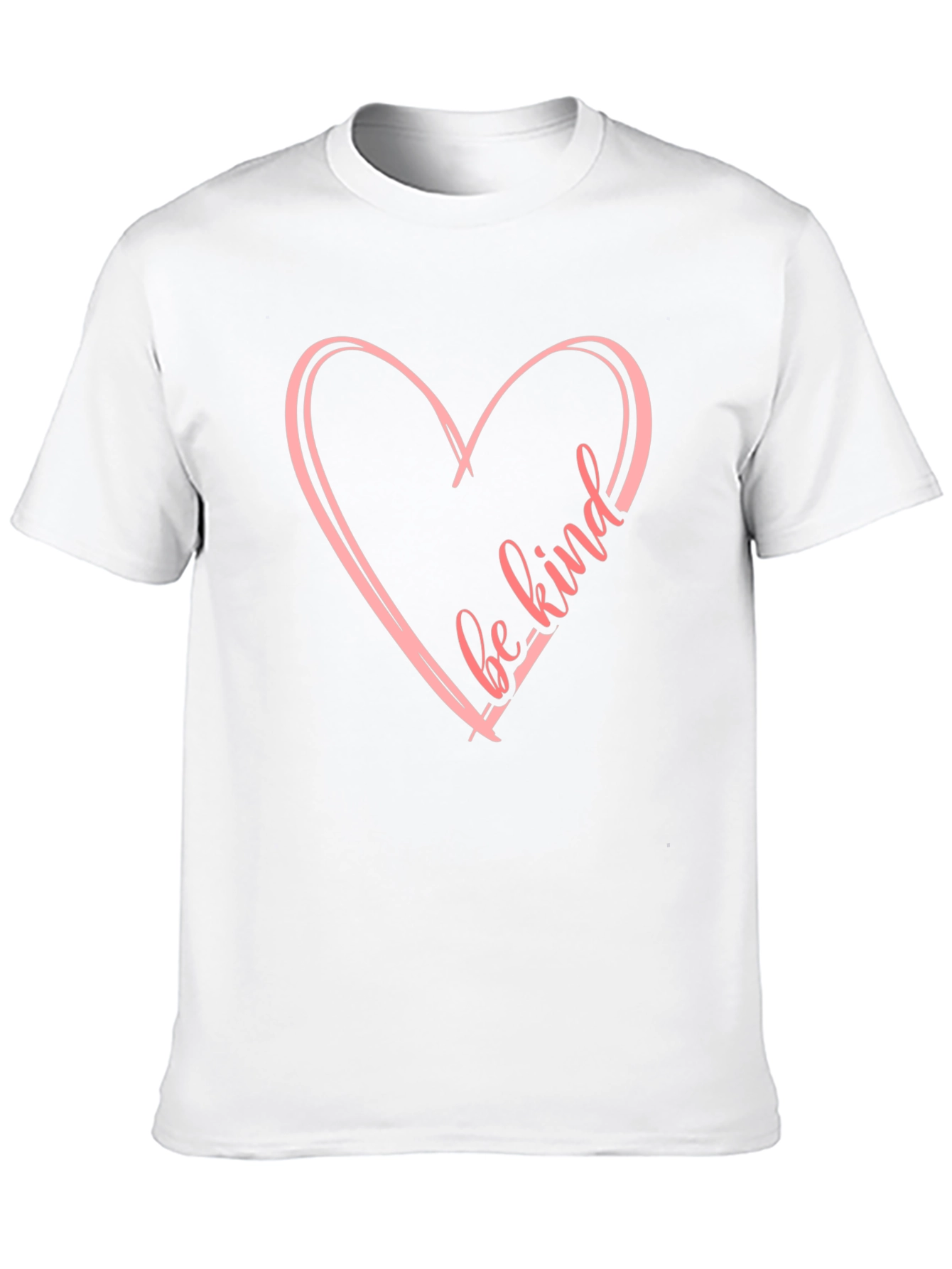 Be Kind Heart Graphic Tee - Stylish Comfort