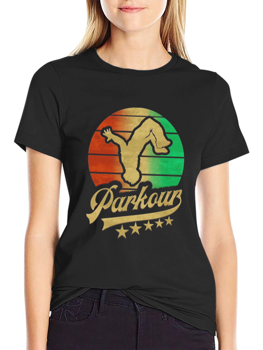 Parkour Retro T-Shirt - Urban Acrobatics Tee