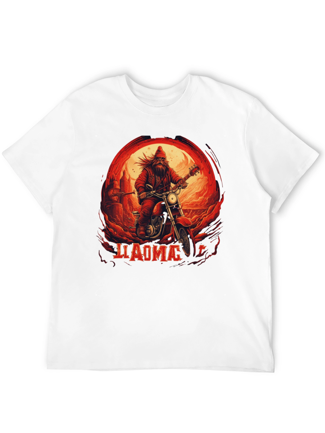 Biker Santa T-Shirt