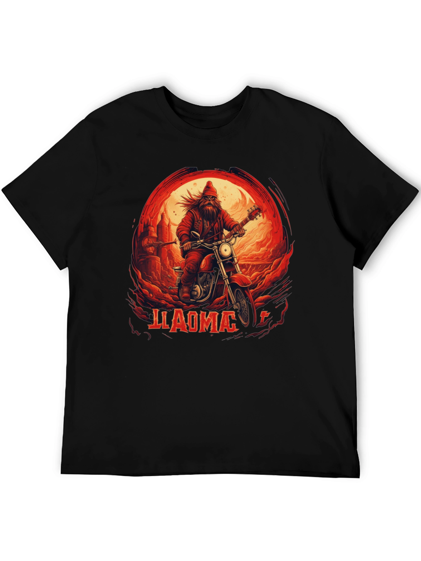 Biker Santa T-Shirt